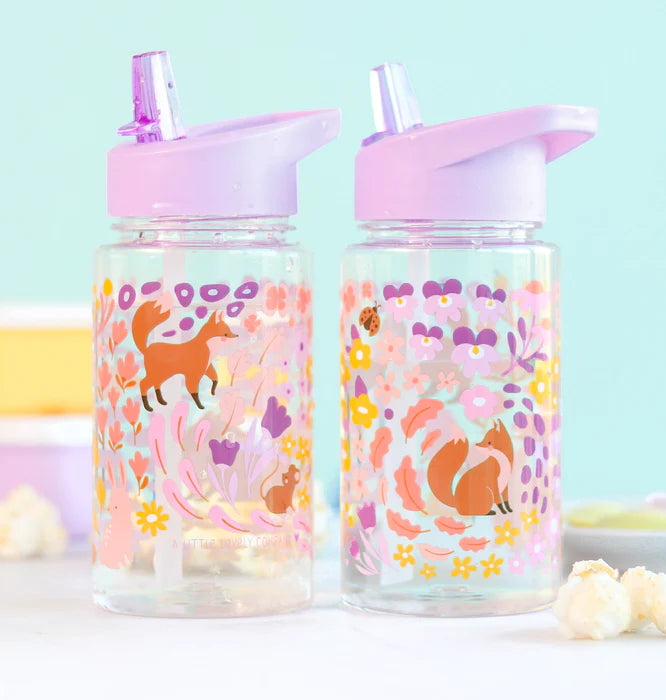 A Little Lovely Company Back to school set - Drinking bottle / 4 Snack boxes / Lunch box - Ice cream