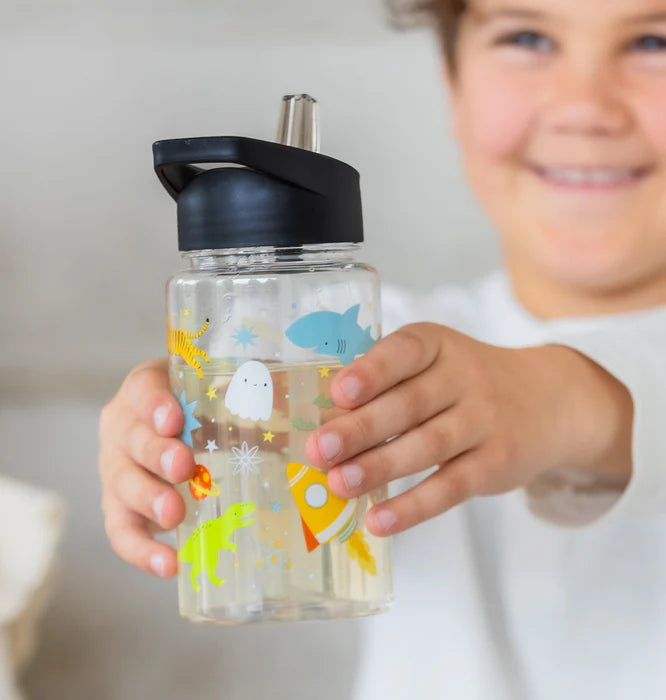A Little Lovely Company Back to school - Drinkfles - Galaxy