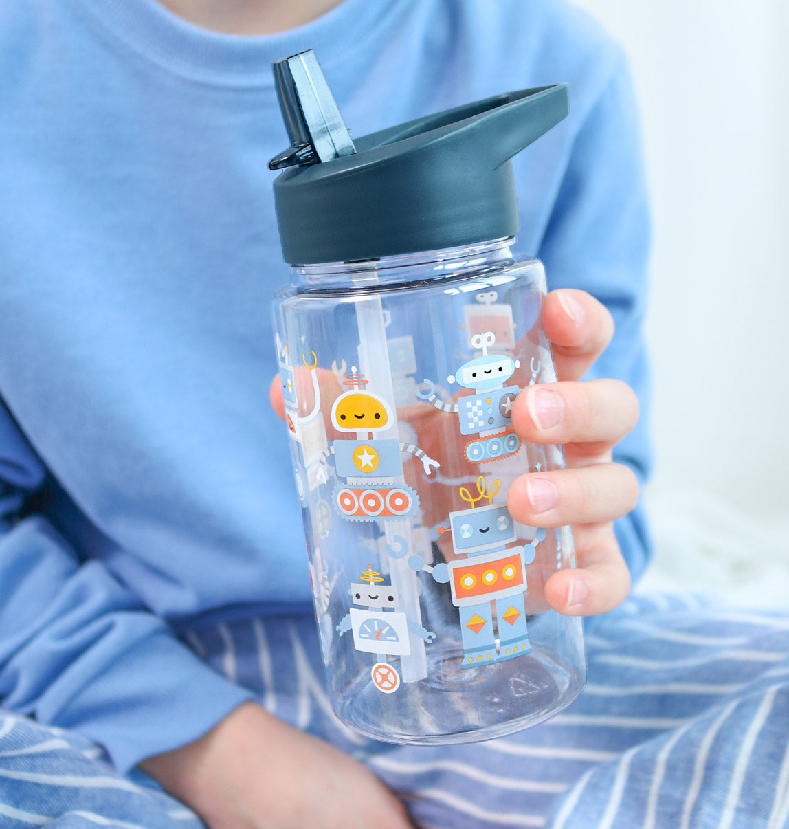 A Little Lovely Company Back to School - Drinking bottle - Vehicles