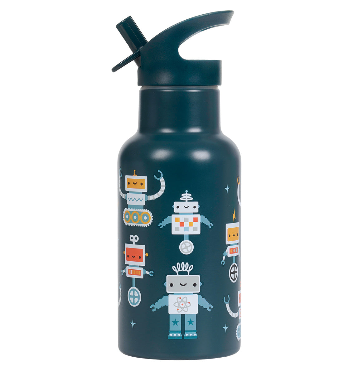 A Little Lovely Company Back to school – Edelstahl-Trinkflasche – Herzen