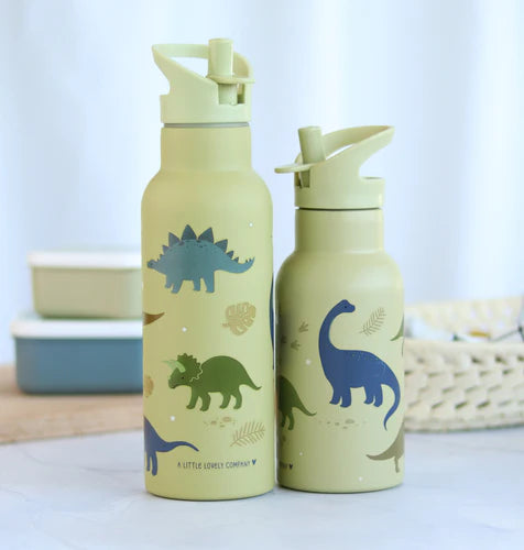 Eine kleine schöne Firma Back to School Set - Trinkflasche XL Edelstahl/Bentobox - Freude