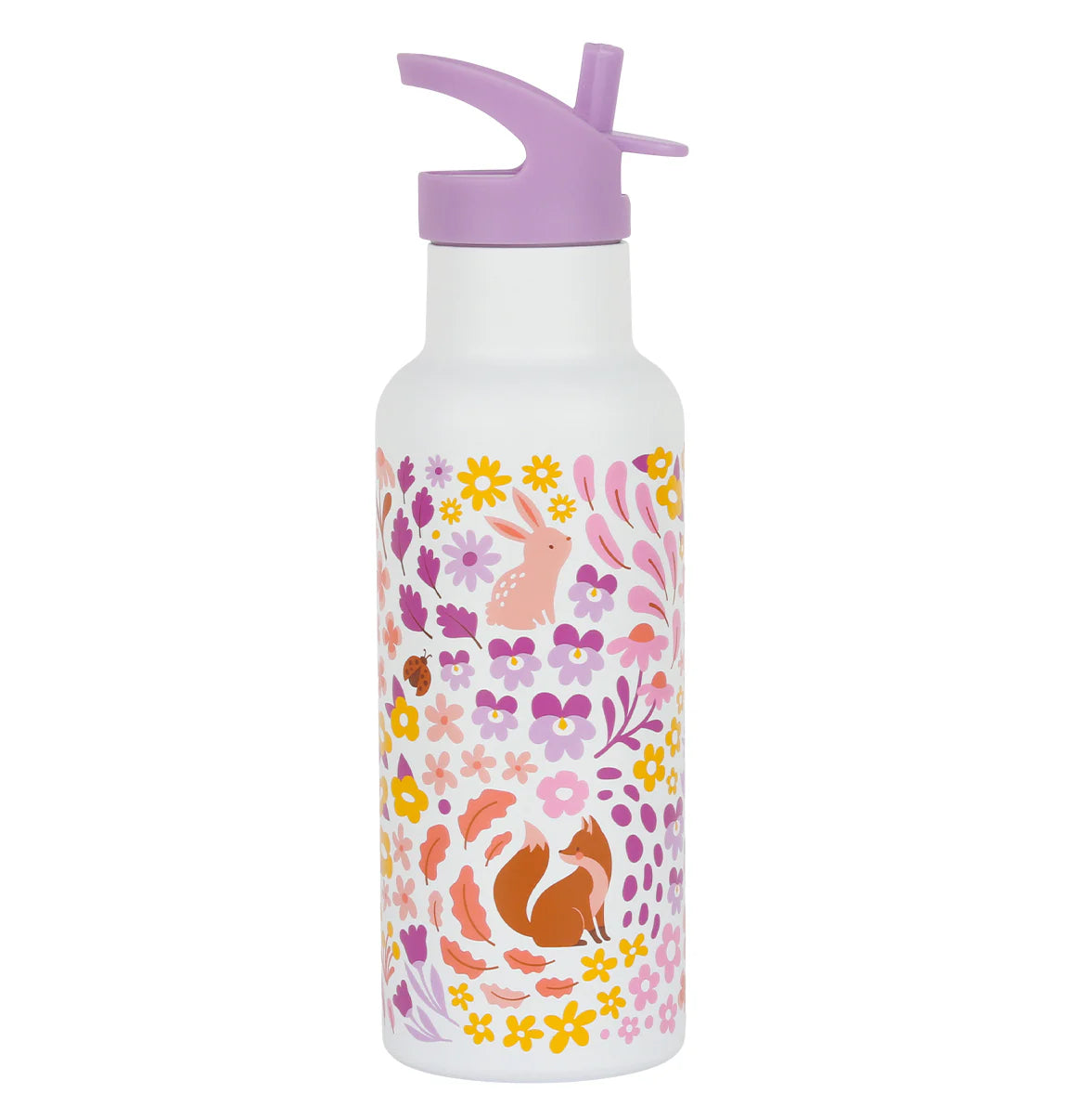 Eine kleine schöne Firma Back to School Set - Trinkflasche XL Edelstahl/Bentobox - Freude
