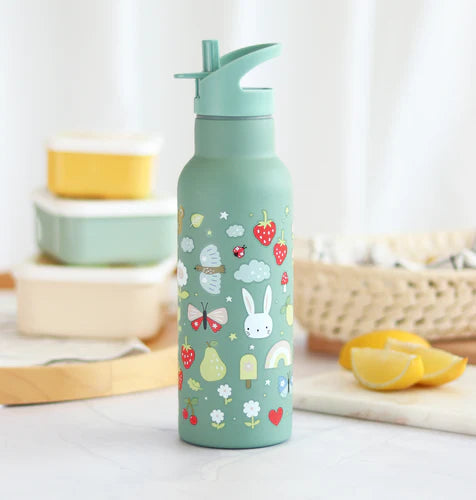 Une petite entreprise de retour à l'école - bouteille de boisson xl en acier inoxydable / Bentobox - Joy