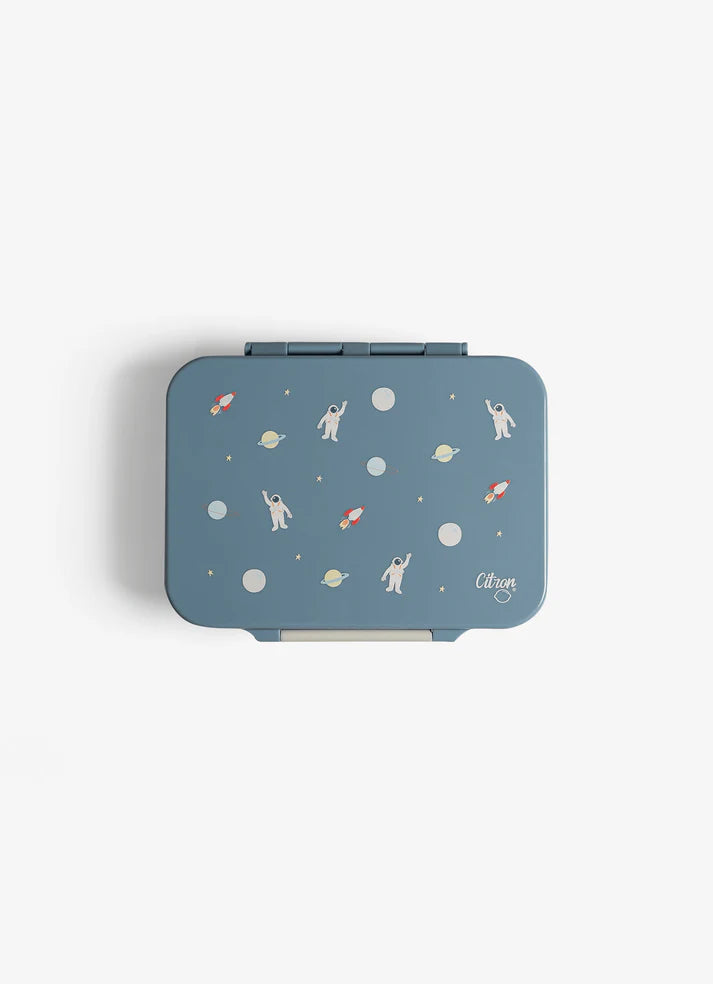 Citron Tritan Lunchbox - 4 compartimenten - 17x21x5cm - Spaceship
