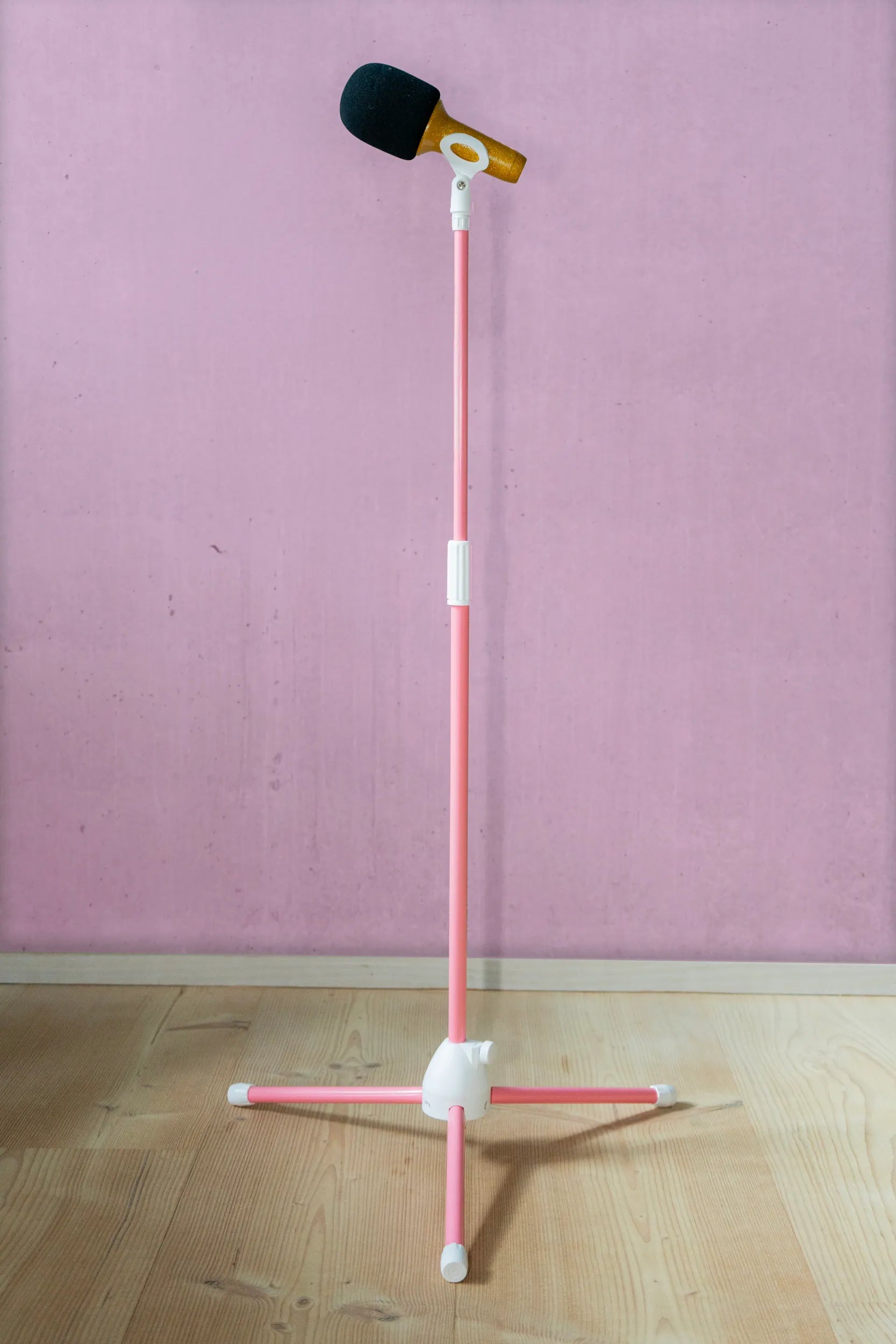 Lalarma Karaoke -Set - Bluetooth 2 Mikrofone und Lautsprecher - Pink