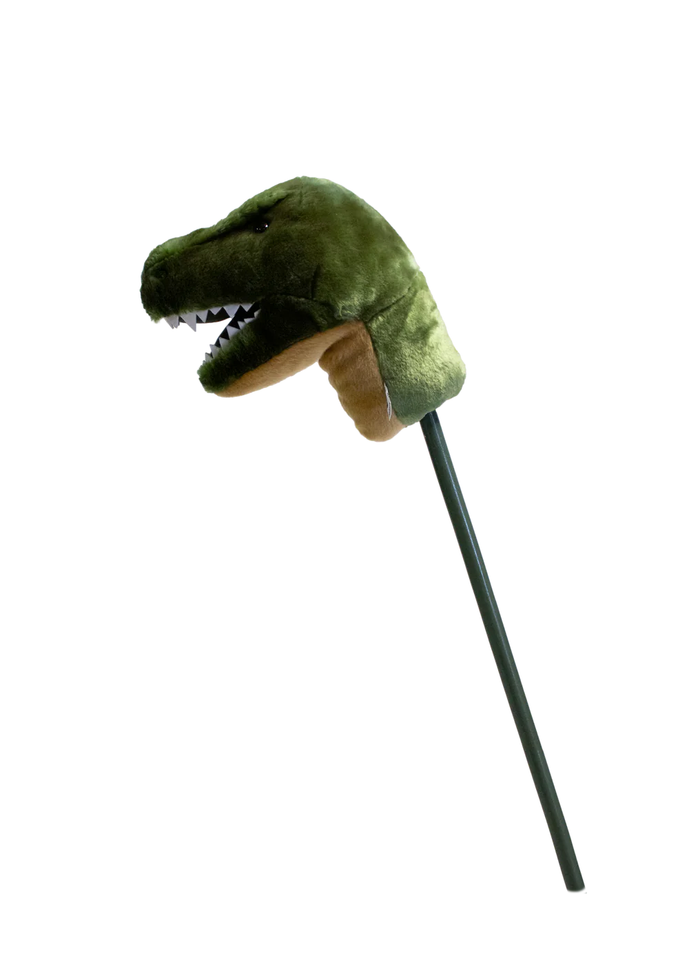 Wild & Soft Stokdiertje T-Rex - Groen