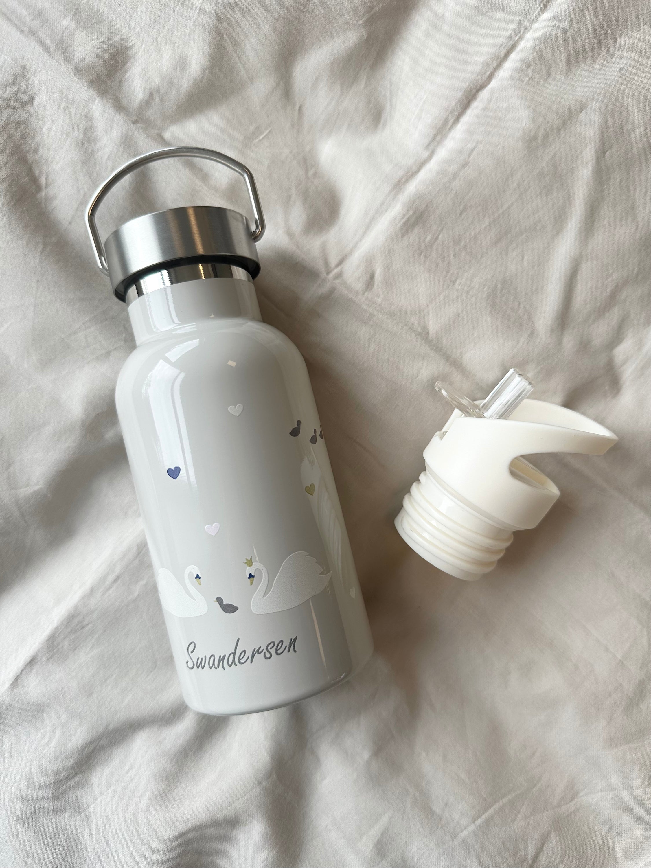 Vanilla Copenhagen Thermo Drinkfles - 350ml - Swandersen - Cozy Grey