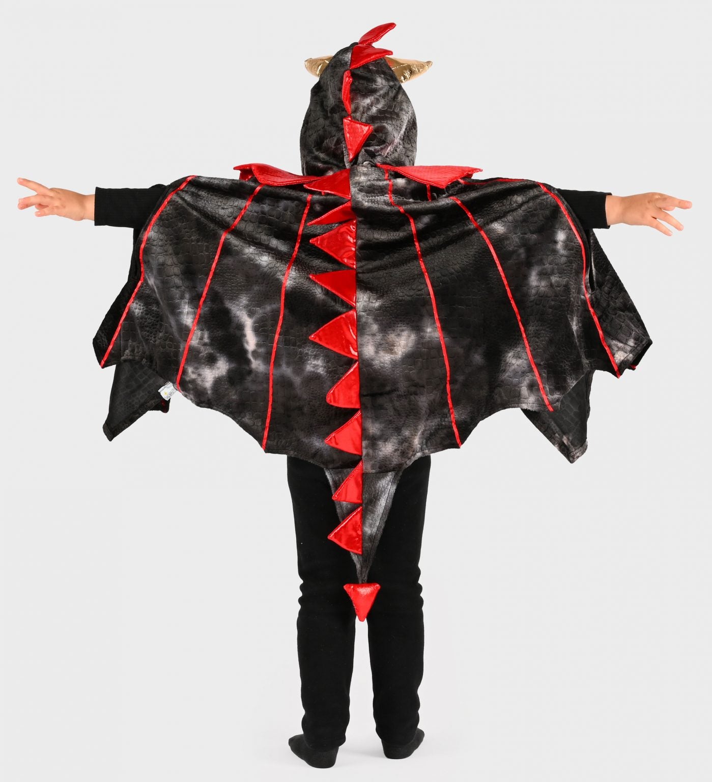 Den Goda Fen Vêtements de déguisement Belle - Robe avec gants - 110-116cm - 4-6 ans - Jaune