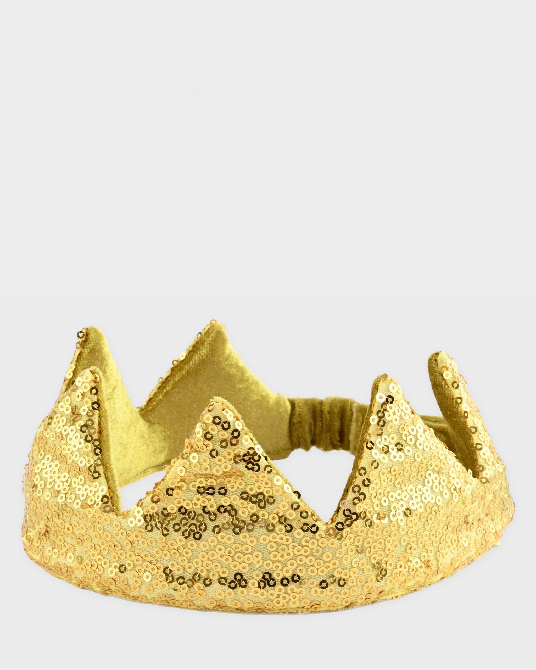 Die Goda Fen Dress -up -Kleidung Krone mit Perlen - Gold
