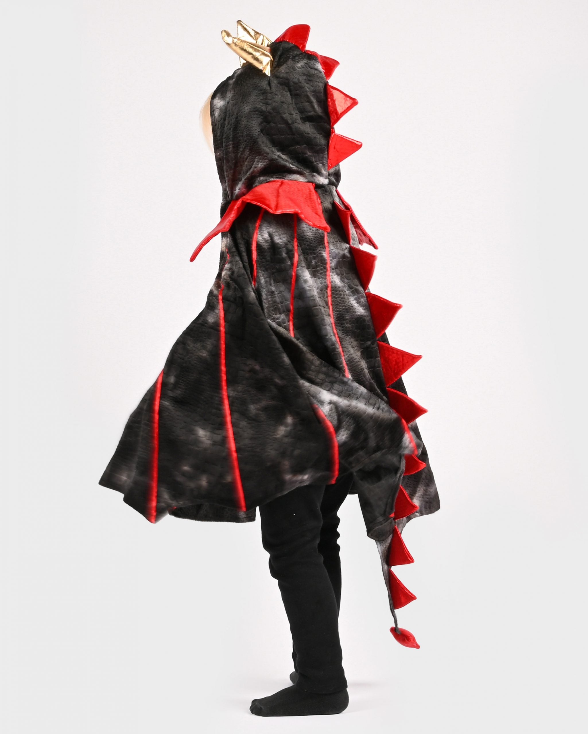 Den Goda Fen Vêtements de déguisement Belle - Robe avec gants - 110-116cm - 4-6 ans - Jaune