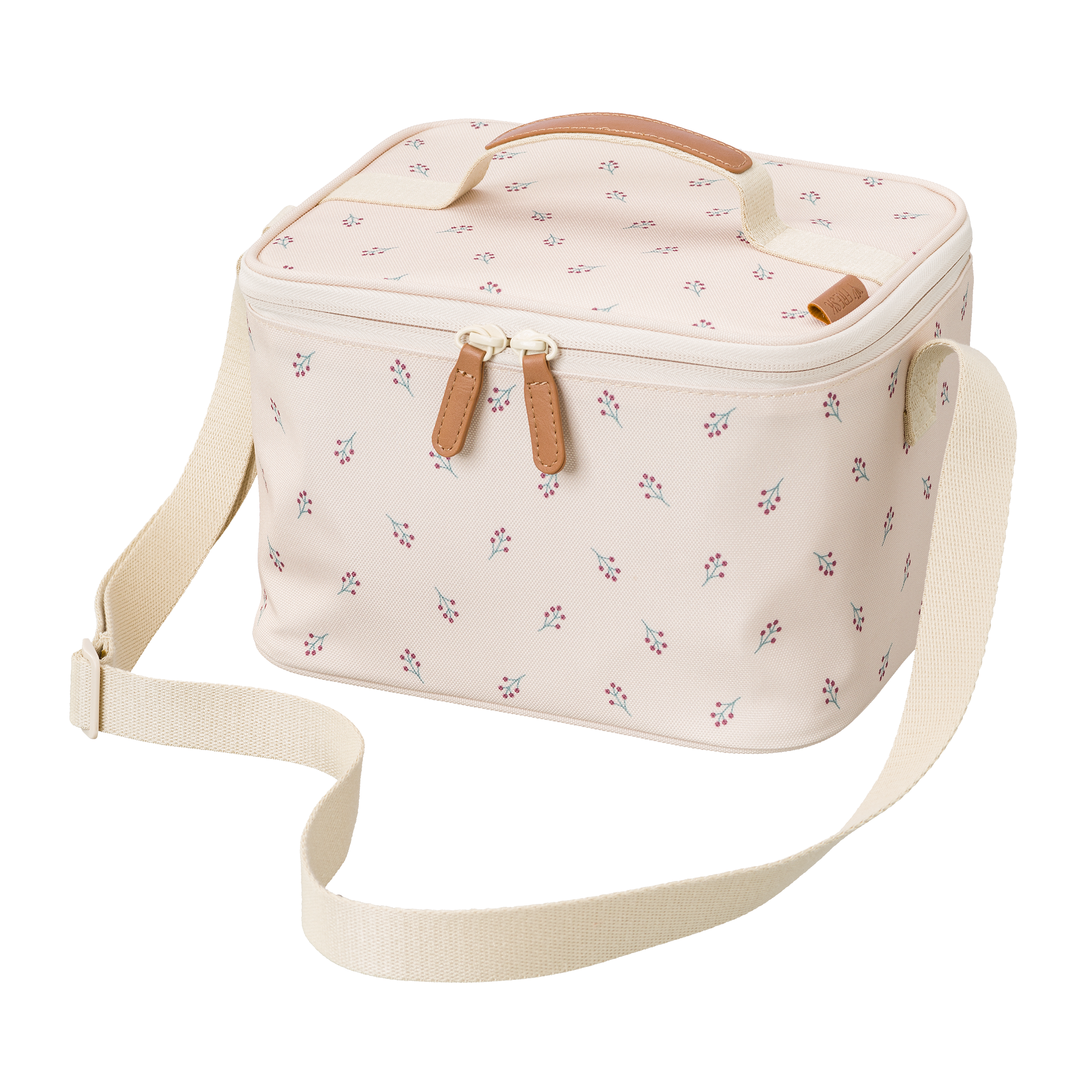 Fresk Cooler Bag/Koeltas Large Berries - 15x23x18cm - Lichtroze