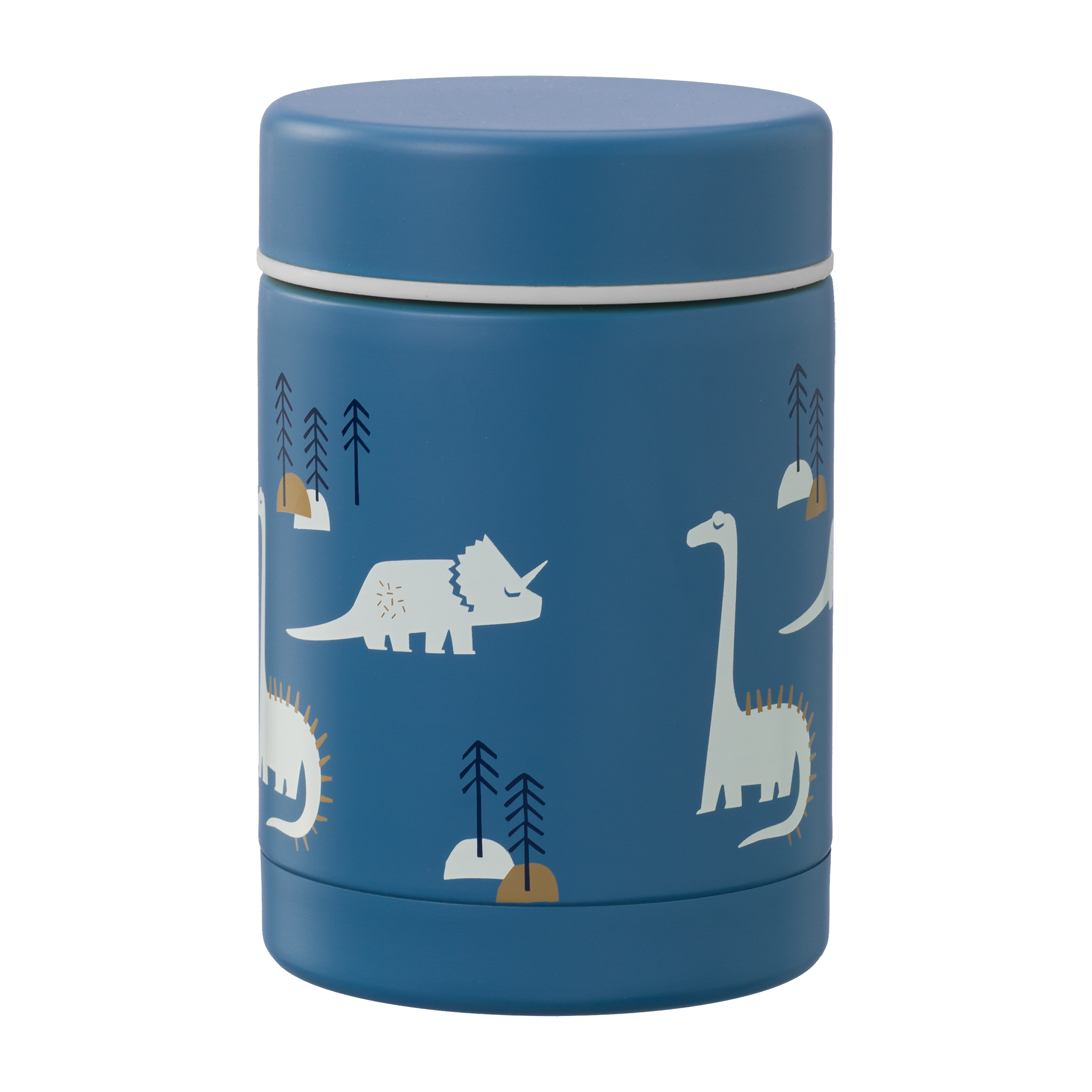 Fresk Thermische Voedselcontainer Dino - 300ml - Blauw