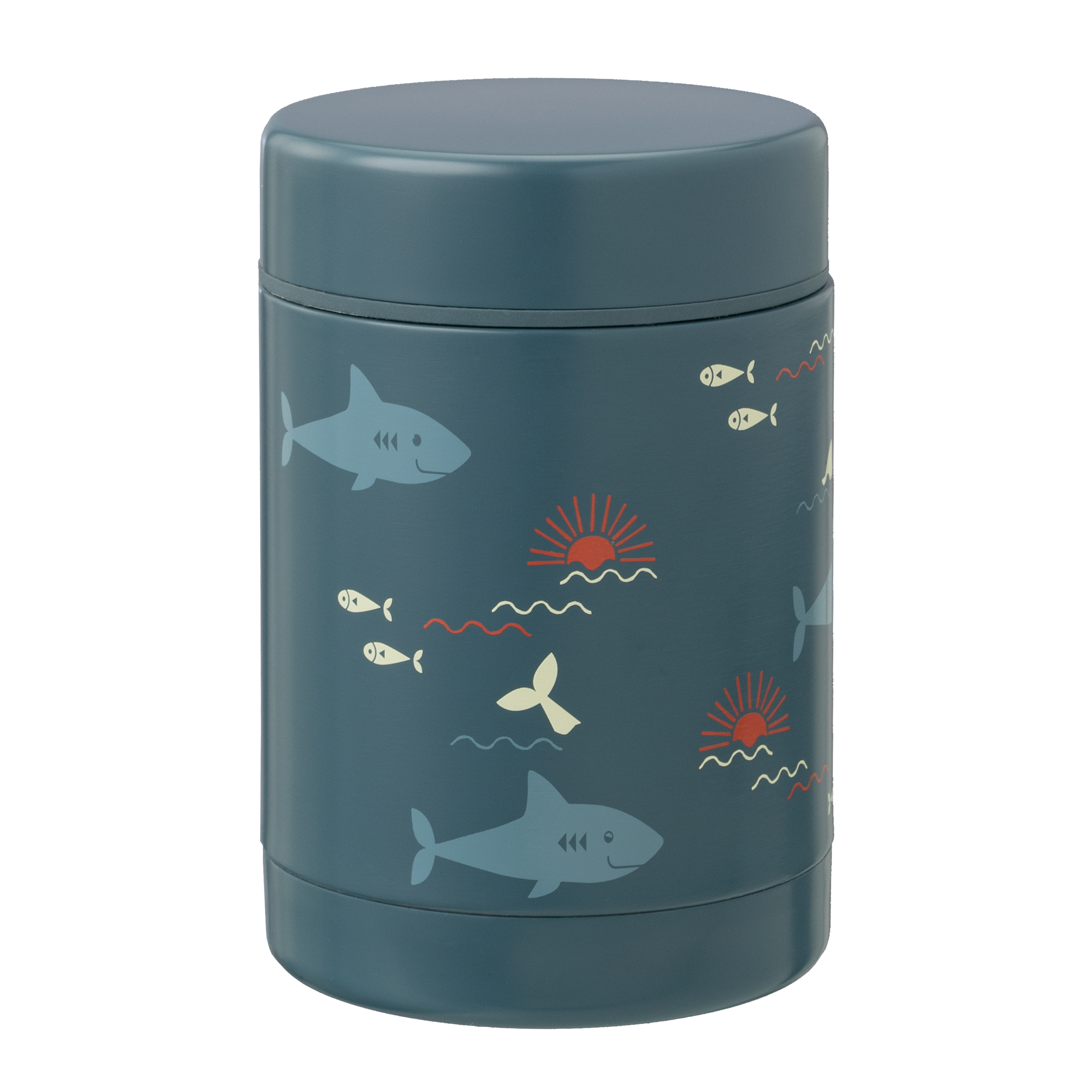 Fresk Thermische Voedselcontainer Shark - 300ml - Blauw