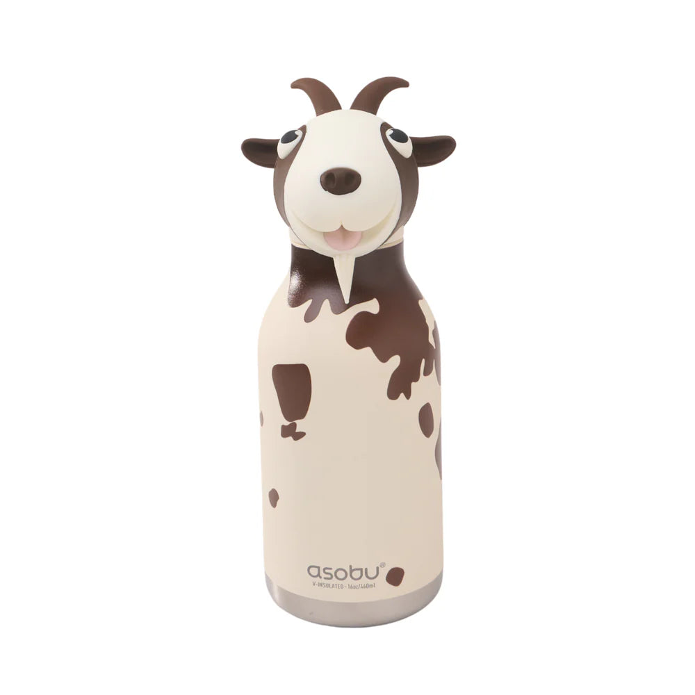Asobu Thermo Drink Bottle Besties Panda - 460 ml - noir / blanc