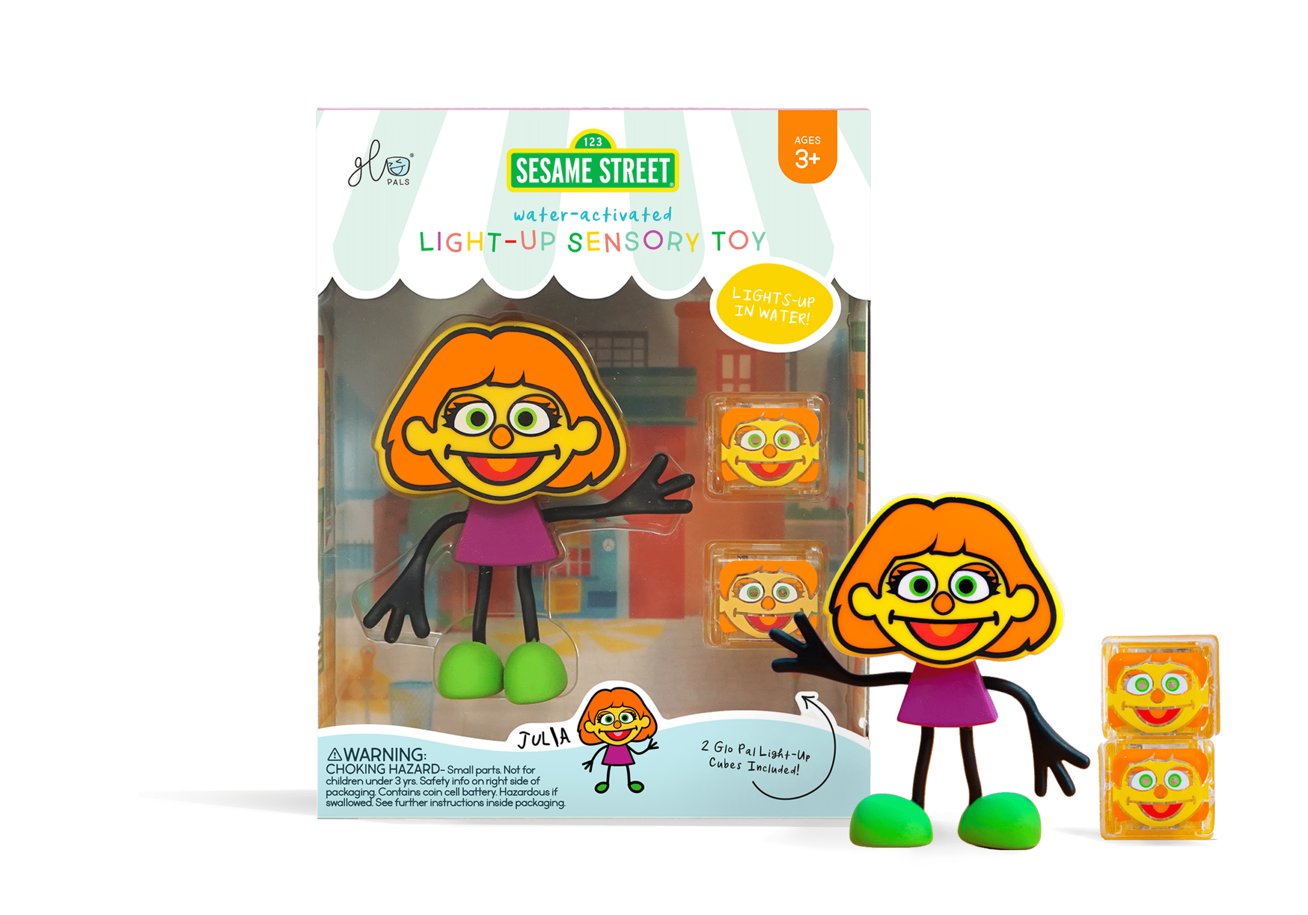 Glo Pals Julia Light up Poppetje - Multi