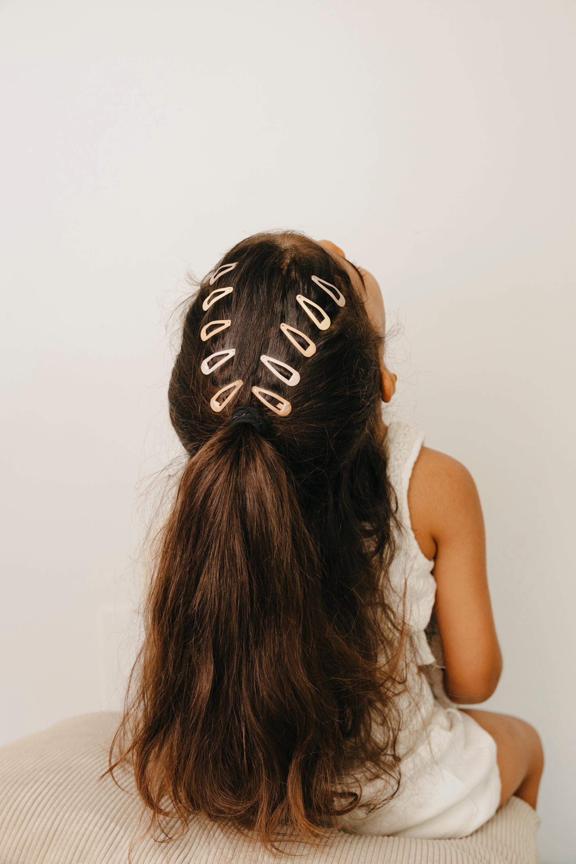 Mrs Ertha Glitter Mini Haarclips - Set van 10 stuks - Multi