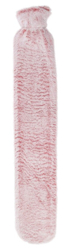 Home & Styling Warmwaterkruik Lang Pluche - 72x12cm - Roze