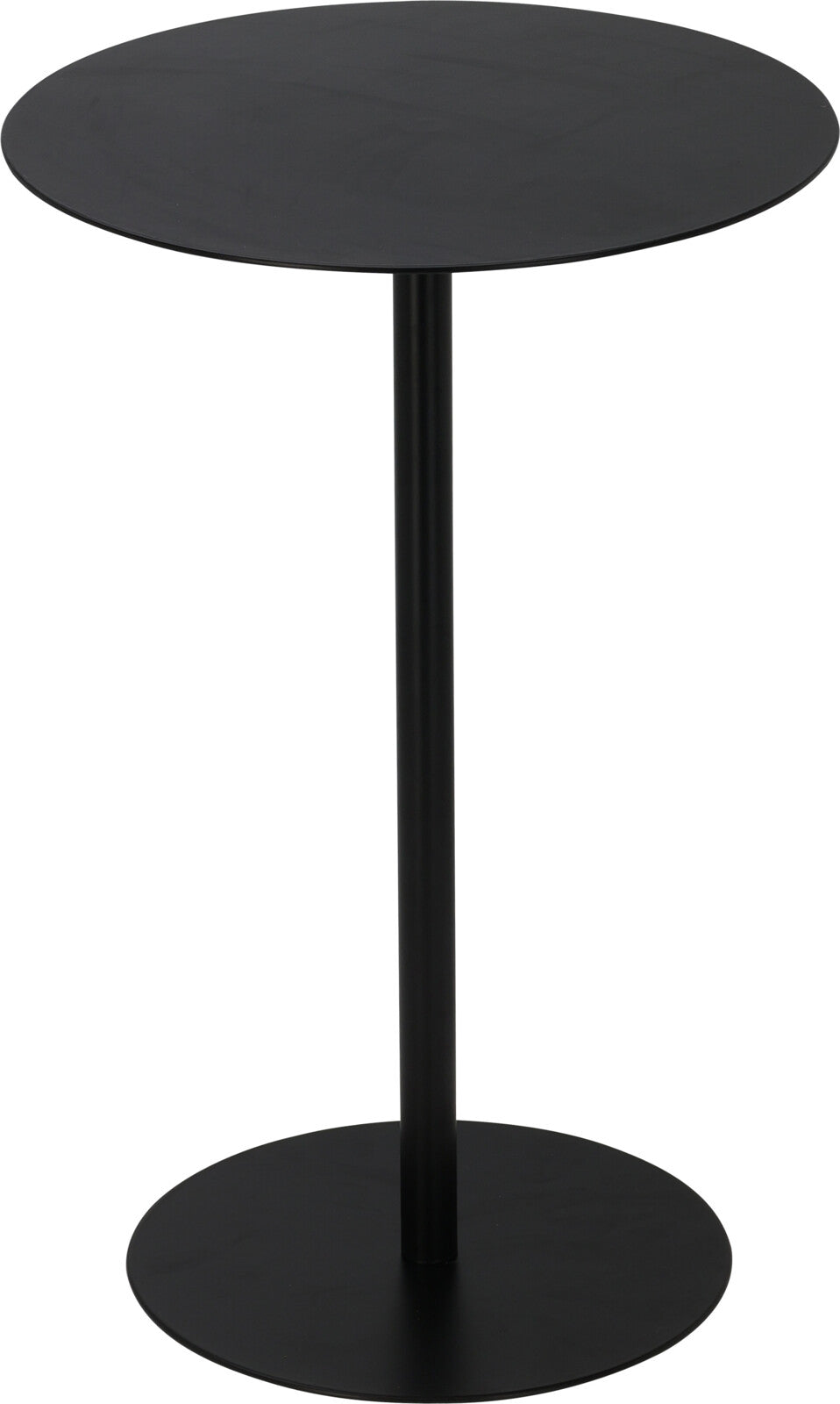 Home & Styling Bijzettafel metaal - Ø35xH53cm - Zwart