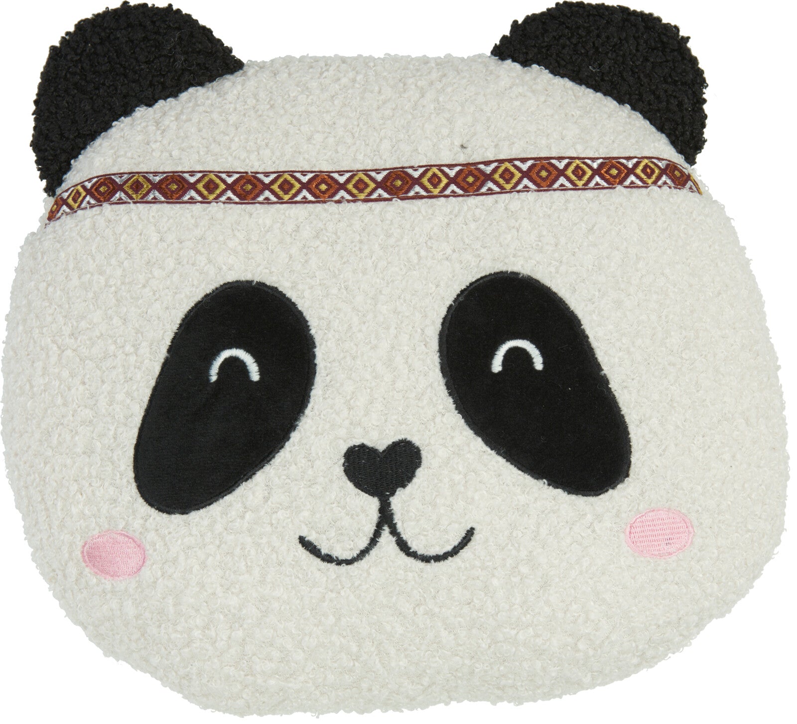 Home & Styling Sierkussen Panda - Pandakussen - Wit