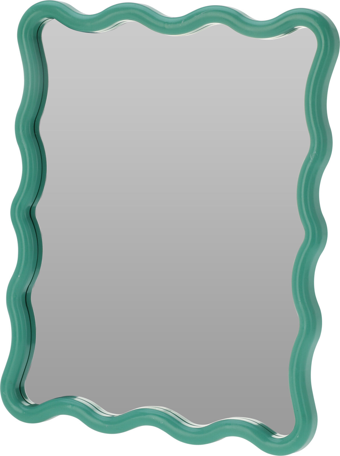 Golvende Spiegel - 30x38cm - Groen