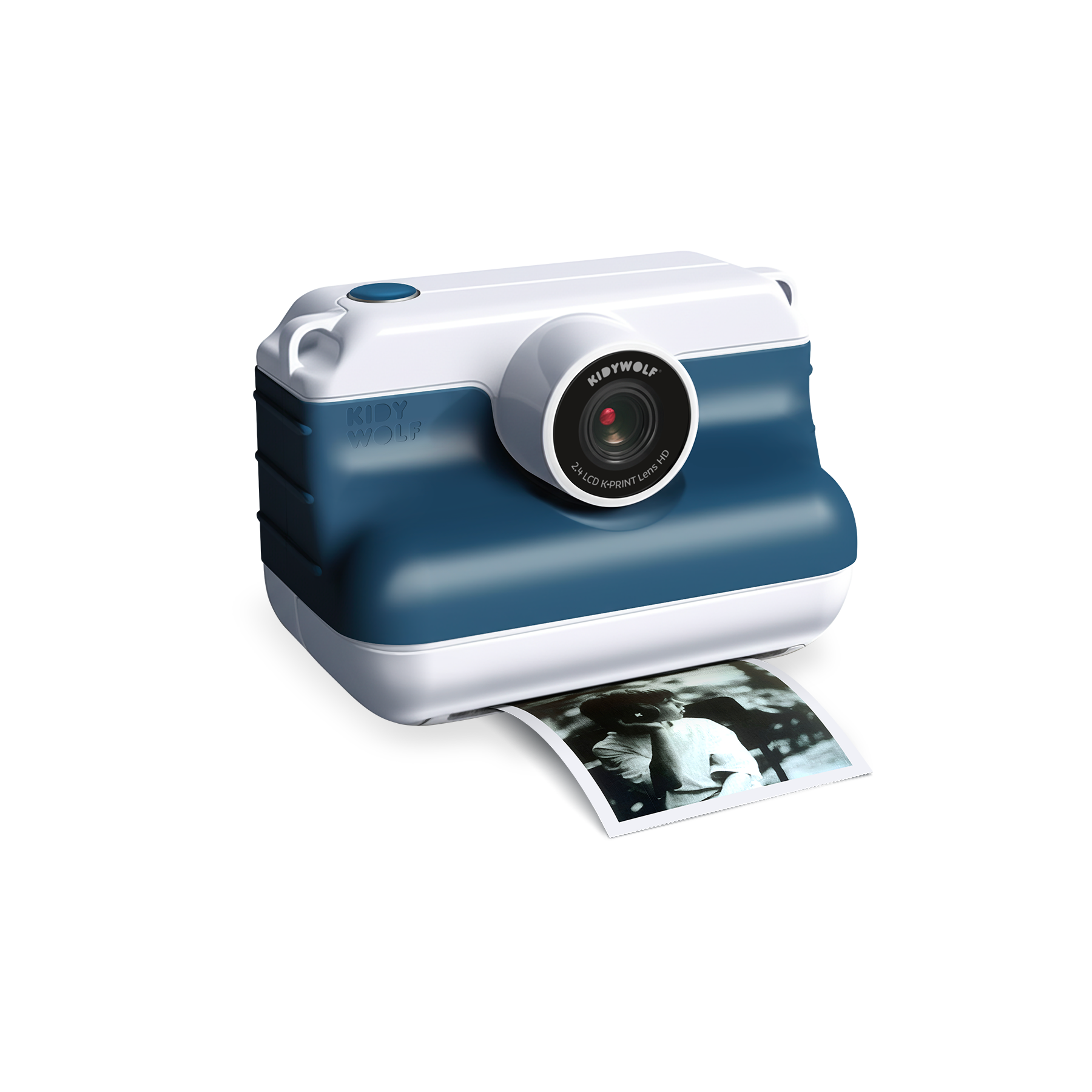 Kidywolf K-Print Camera met thermische printer - Blauw