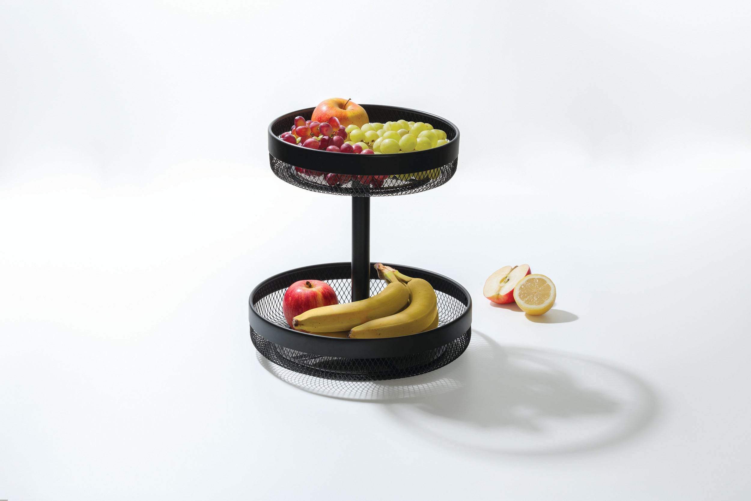 5Five Fruit basket bamboo - Fruit bowl - decorative bowl - 30 cm