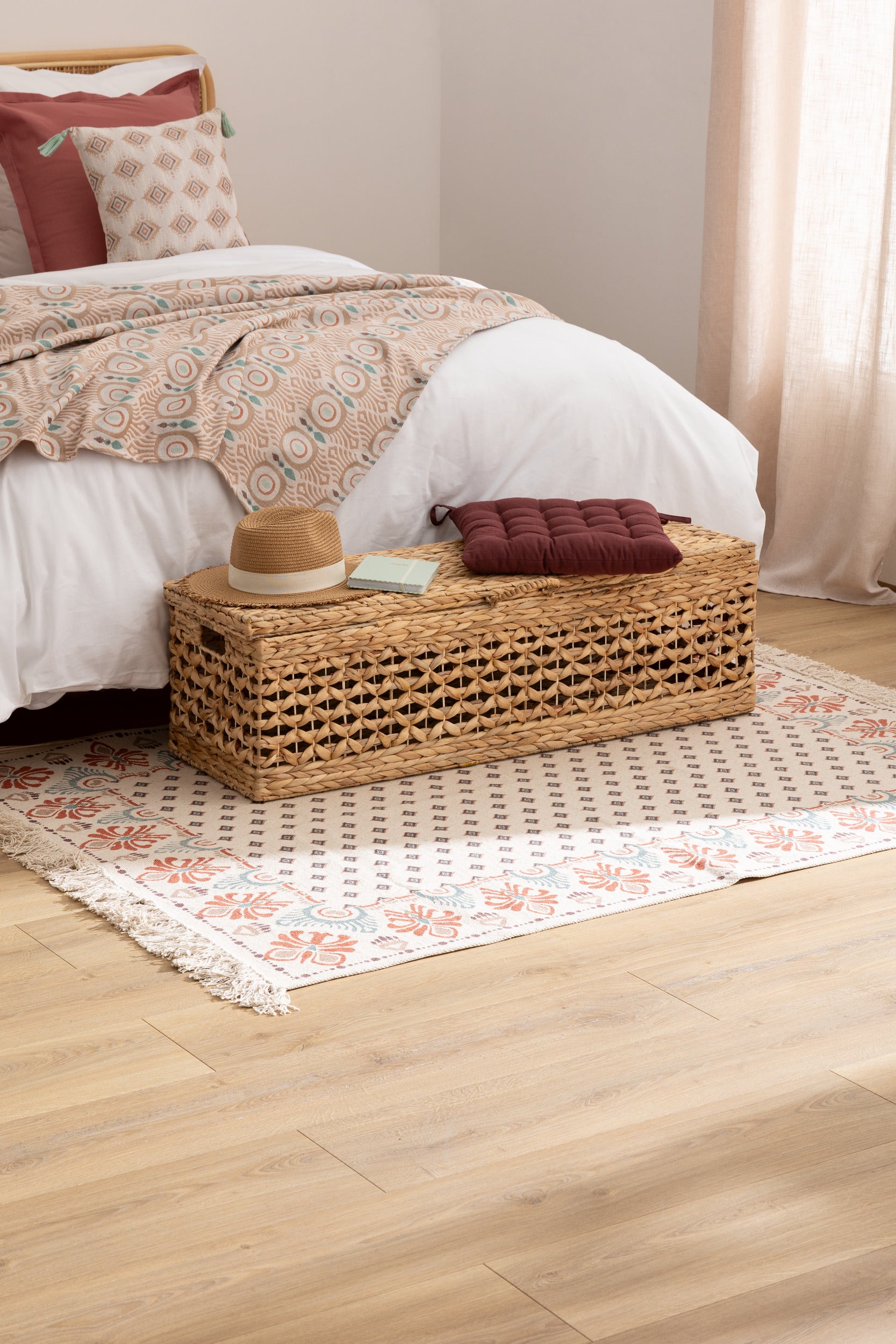 Atmosphena Spiegel - vertikal und horizontal - 58x5x114cm - Beige