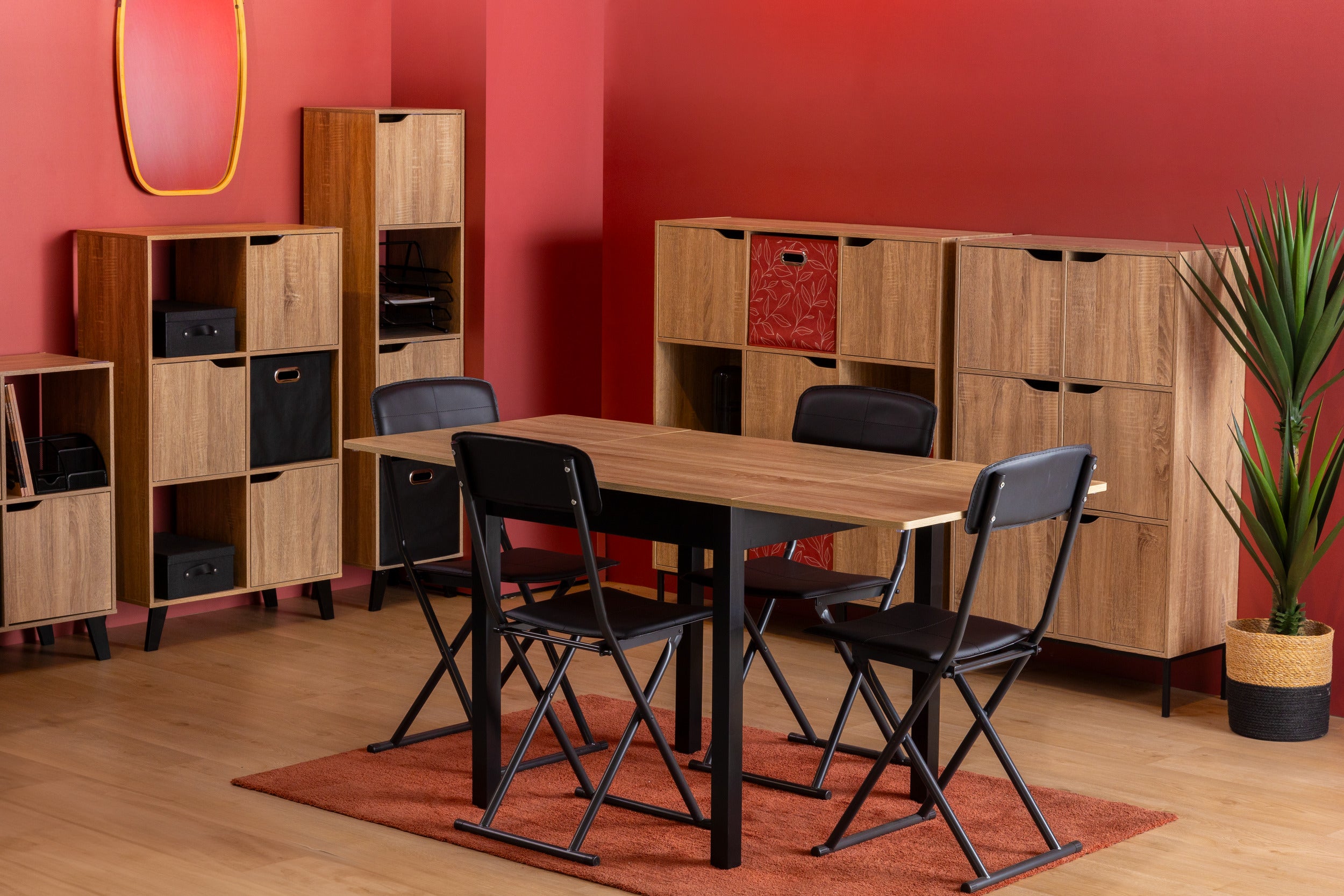 5Five Klaptafel - 80x75x80cm - 2 tot 6 personen - Beige