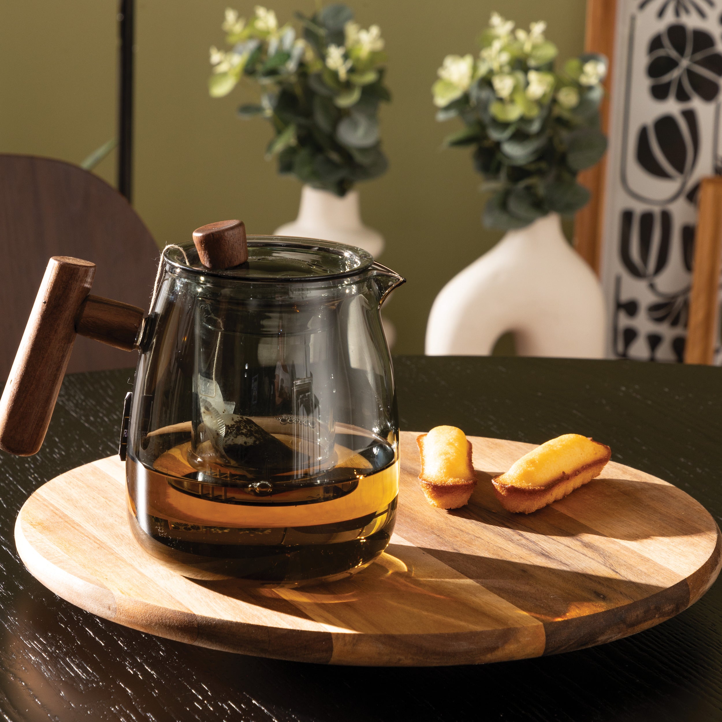 Secret de gourmet - Teapot + cup - Taupe