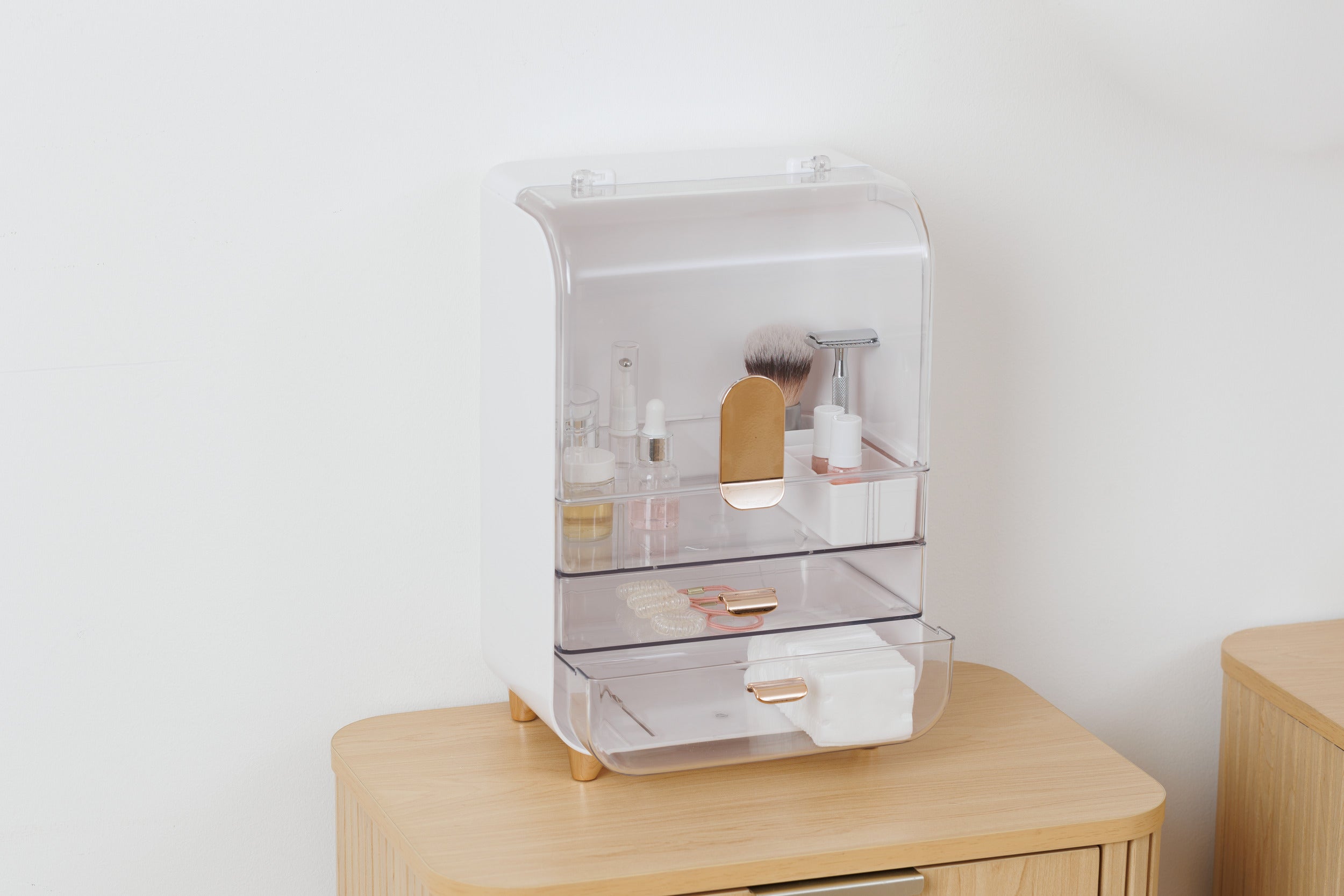 5Five Opberger Sara 2L/vak - Organizer - 24x17x36cm - Wit