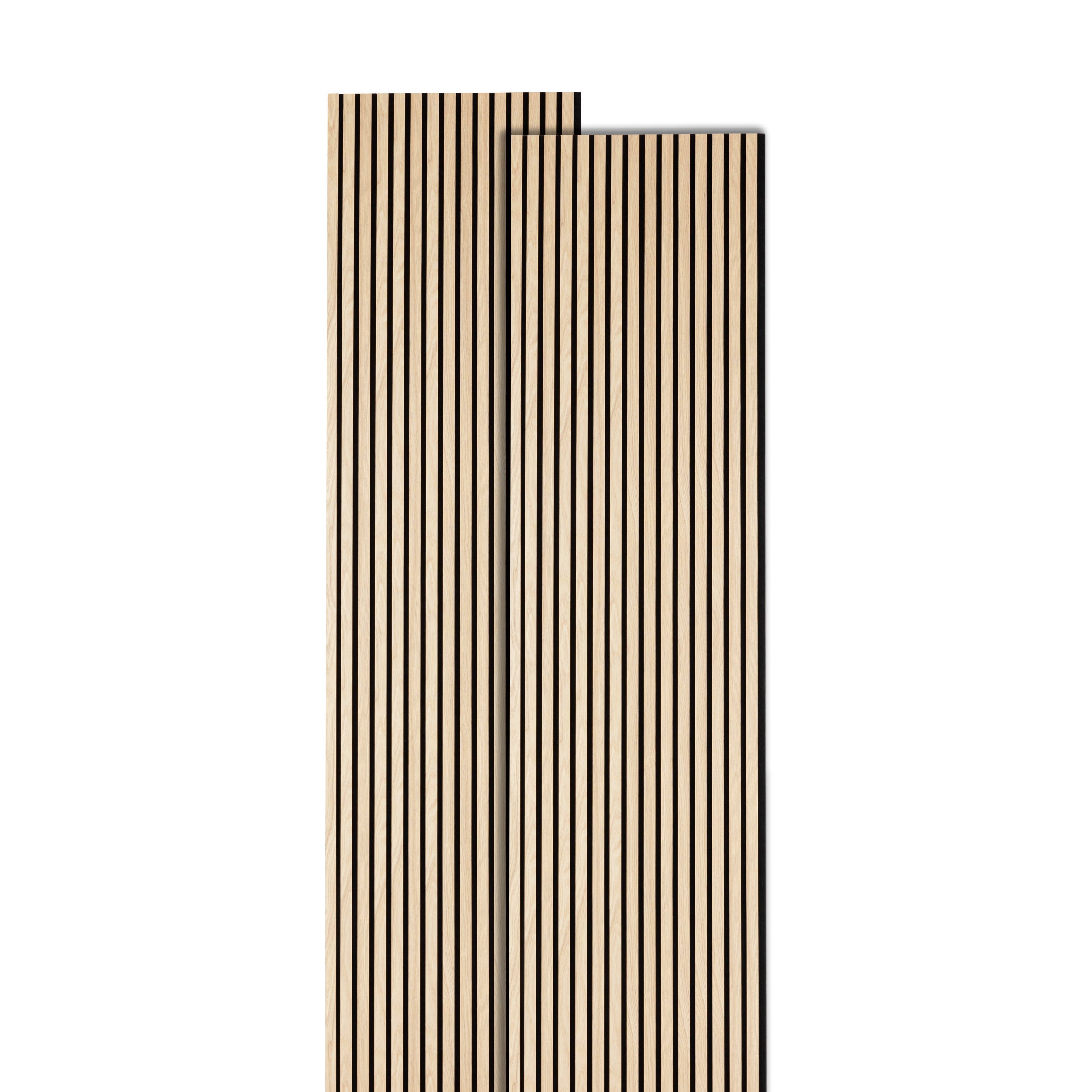 Atmosphera Colva Decoratief Wandpaneel - Set van 2 stuks - 240x60cm - Beige