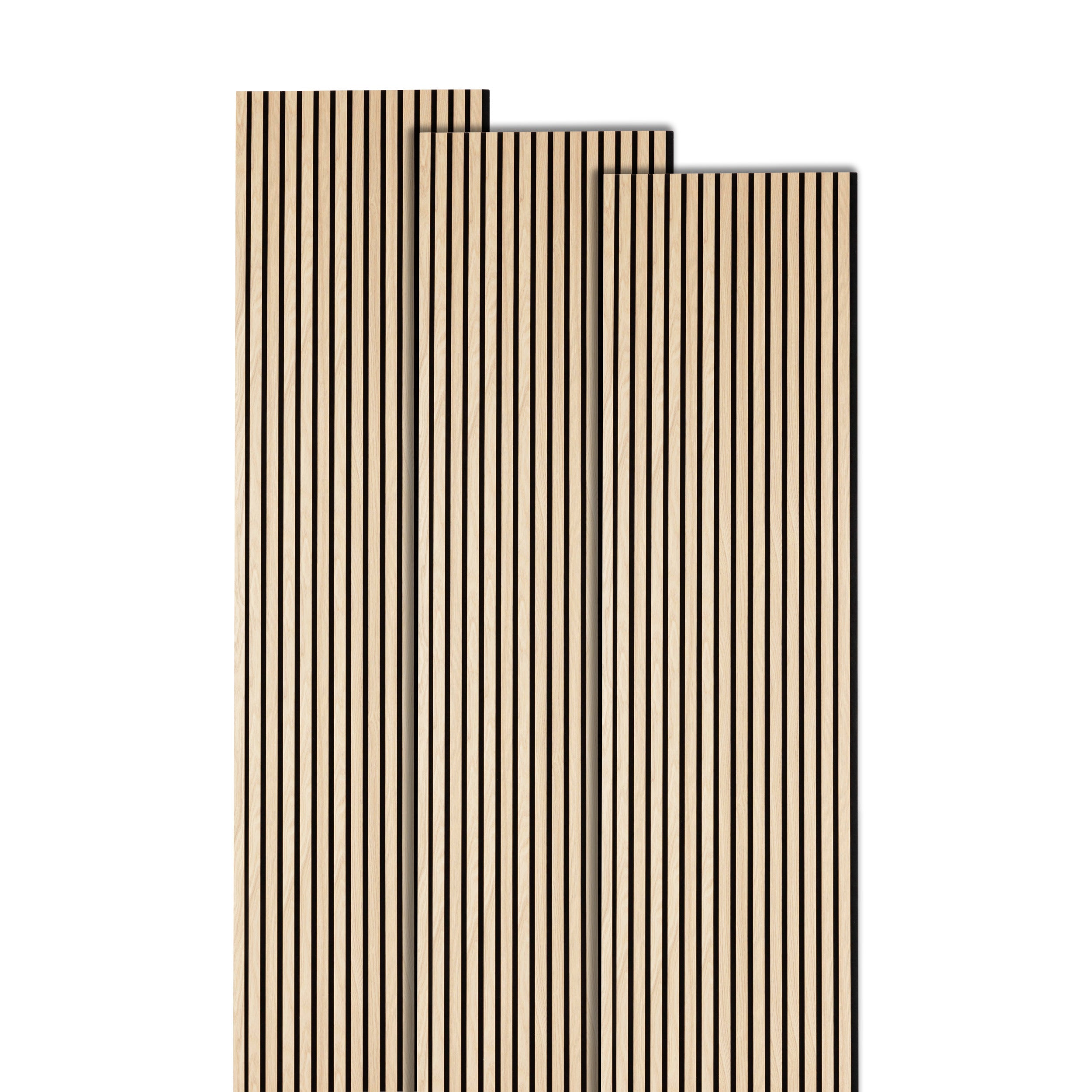 Atmosphera Colva Decoratief Wandpaneel - Set van 3 stuks - 240x60cm - Beige