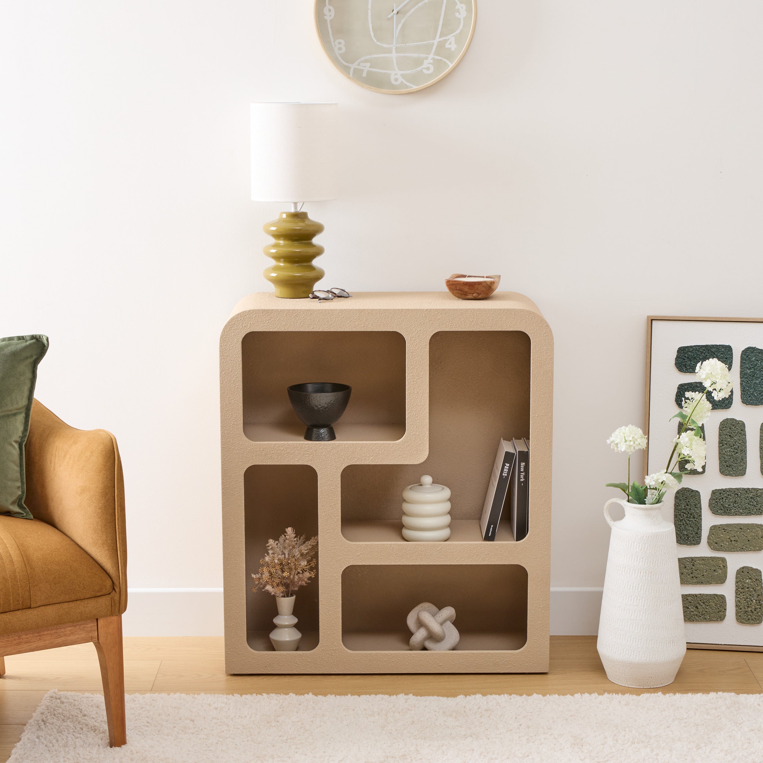 Atmosphena Soleya Box 4 Kompartimente - 75x30x85 cm - Beige