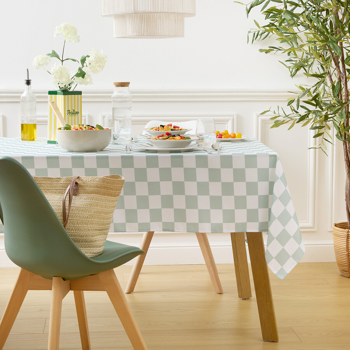 Tischdecke mit Anti-Flecken-Aufdruck Fruity – Viskose – 140 x 240 cm – Multi
