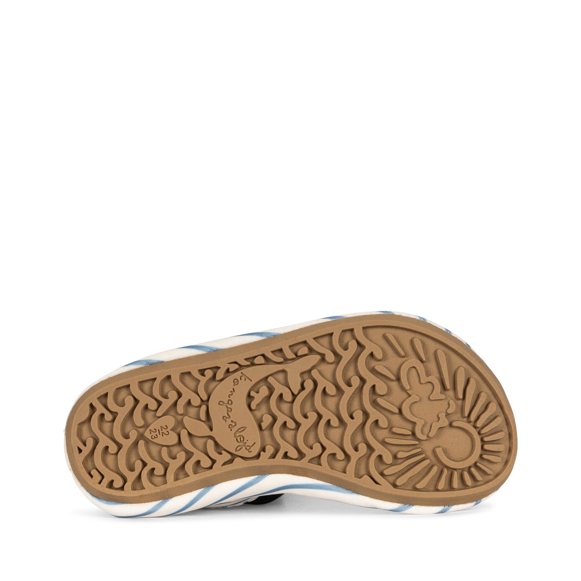 Konges Sløjd Aster Zwemschoenen/Turnpantoffel/Waterschoen - Antislip - Stripe Bluie