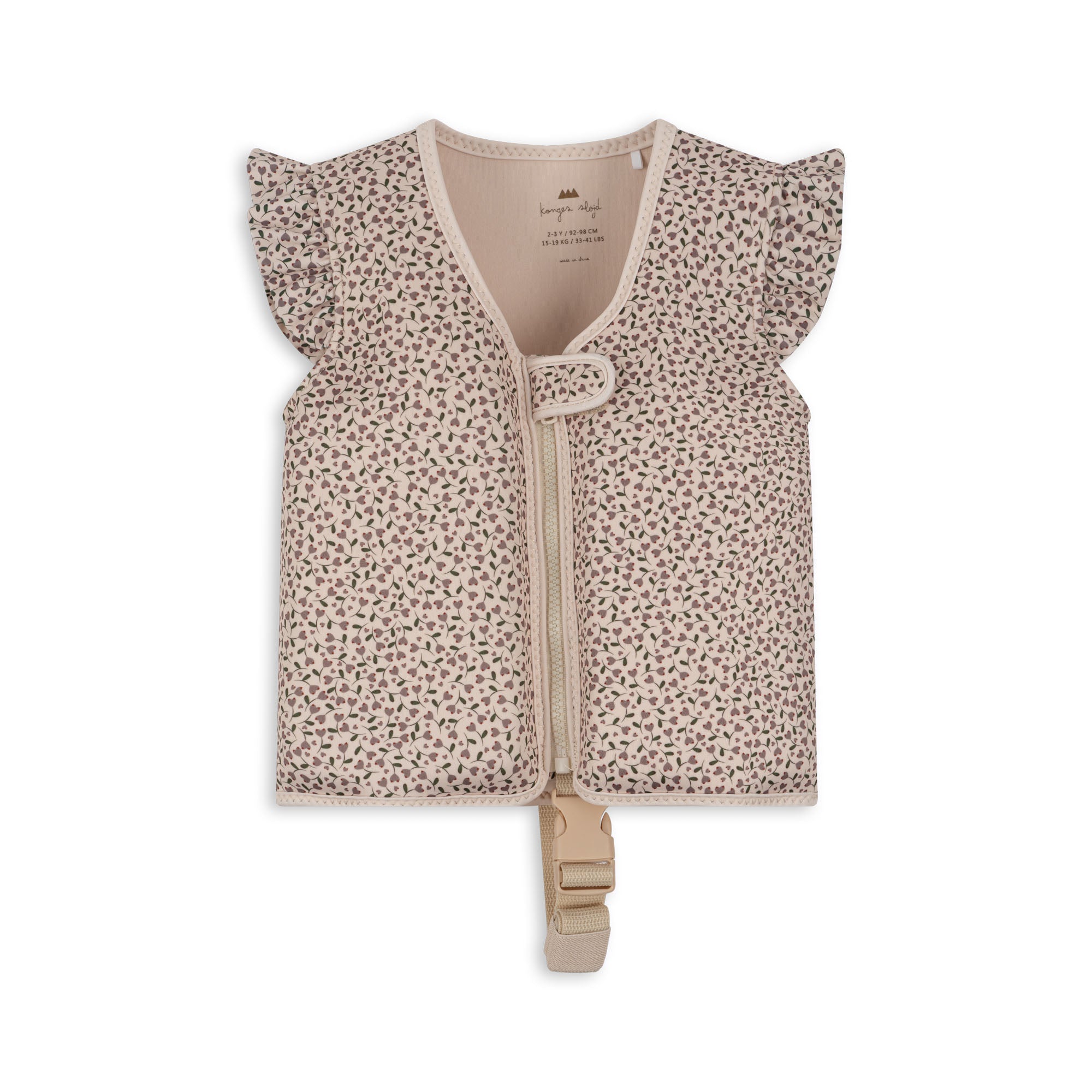 Konges Sløjd Gilet flottant à volants en néoprène/gilet de sauvetage/gilet flottant – Réservoir à lait