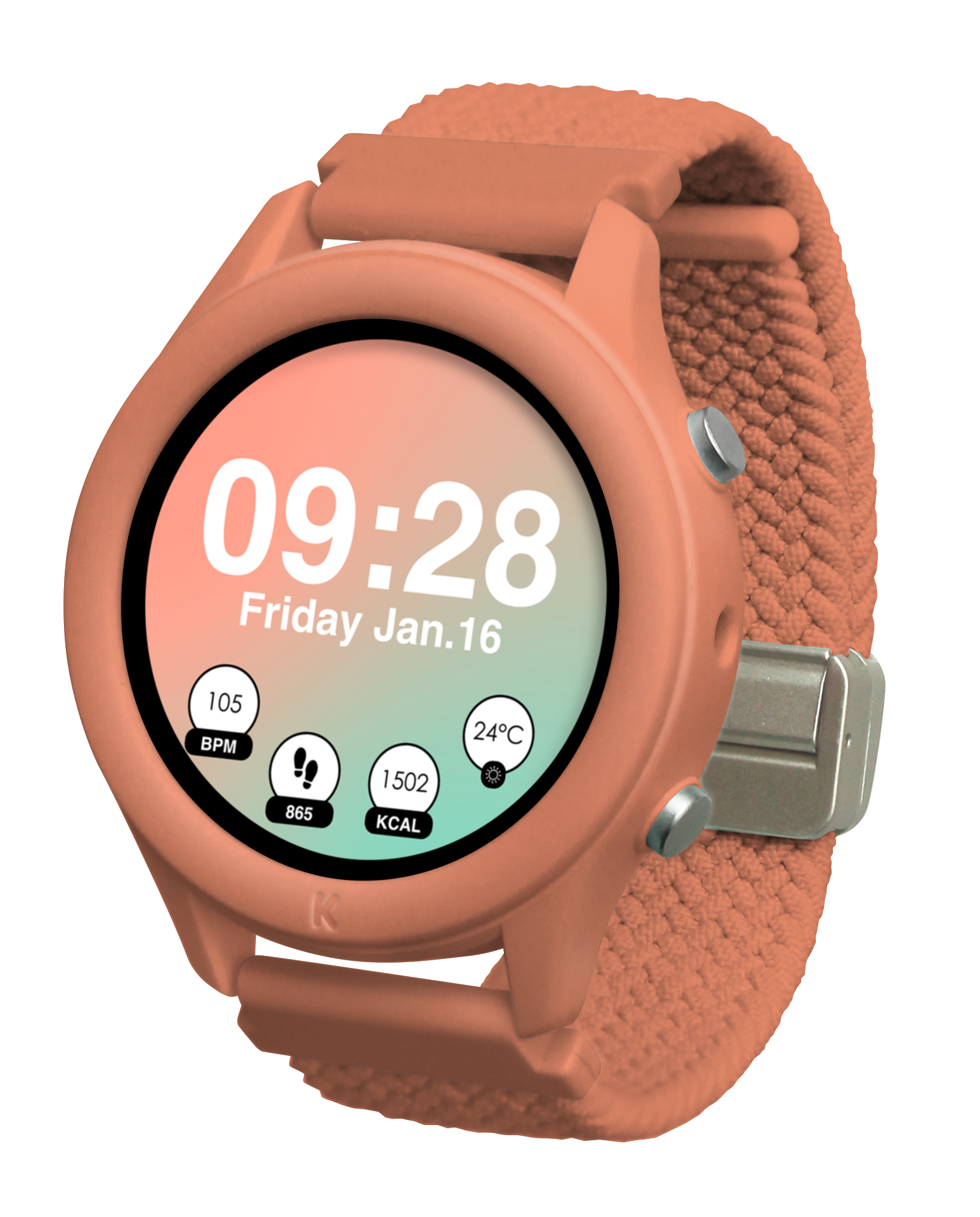 Kidywolf K-Watch Interactief Uurwerk/Horloge - Vanaf 8 jaar - Oranje