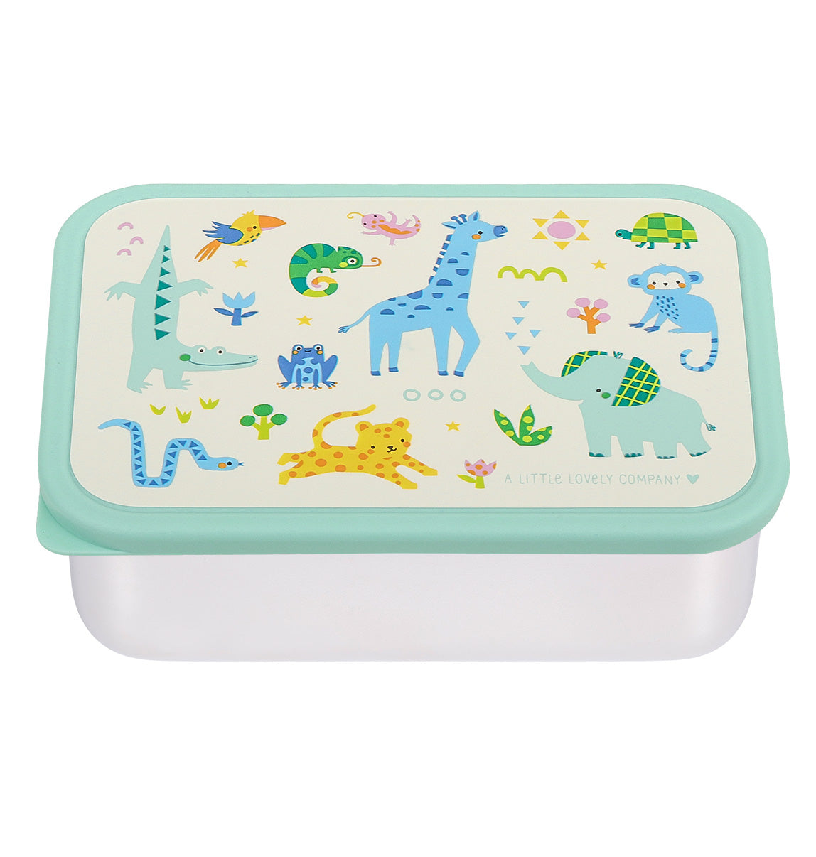 A Little Lovely Company Back to school - Lunchbox RVS - Jungle
