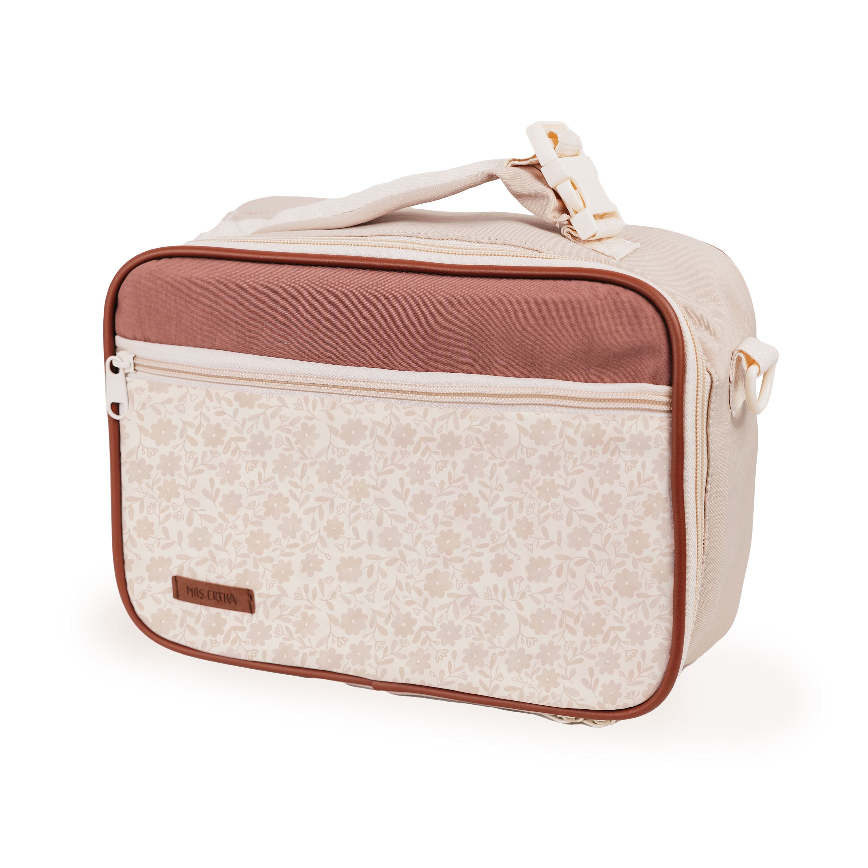 Sac à lunch isotherme Konges Sløjd Clover - Ma Grand Cerise Acajou