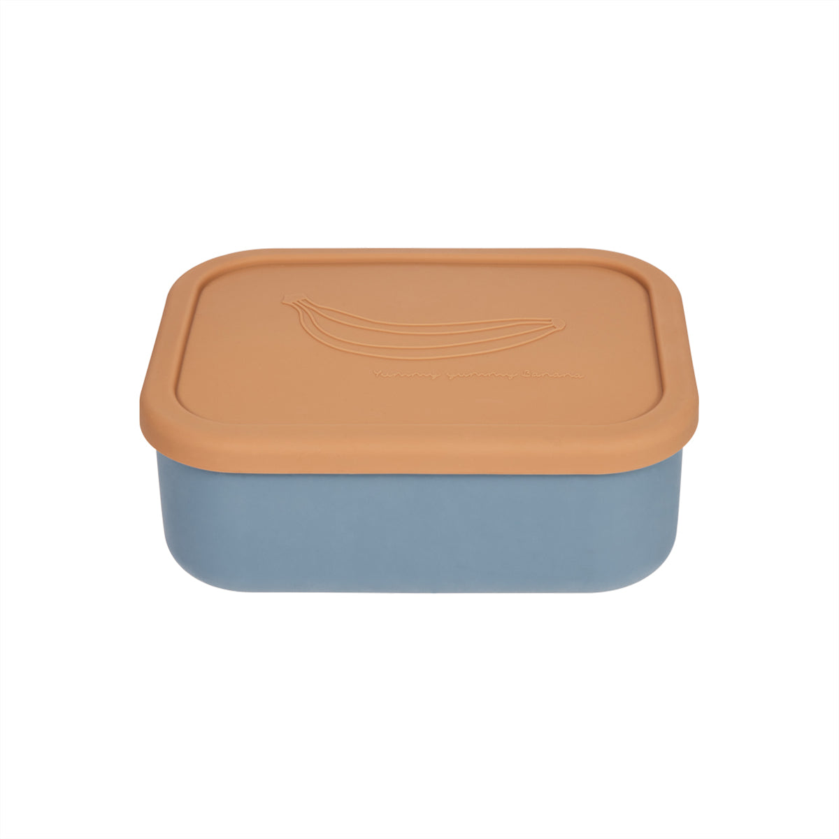 OYOY Yummy Brooddoos/Lunch box met indeling L - Fudge/Clay