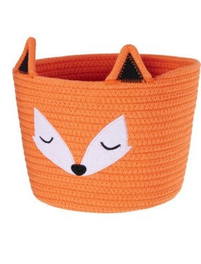Home & Styling Opbergmand voor kinderen - Vos - Oranje