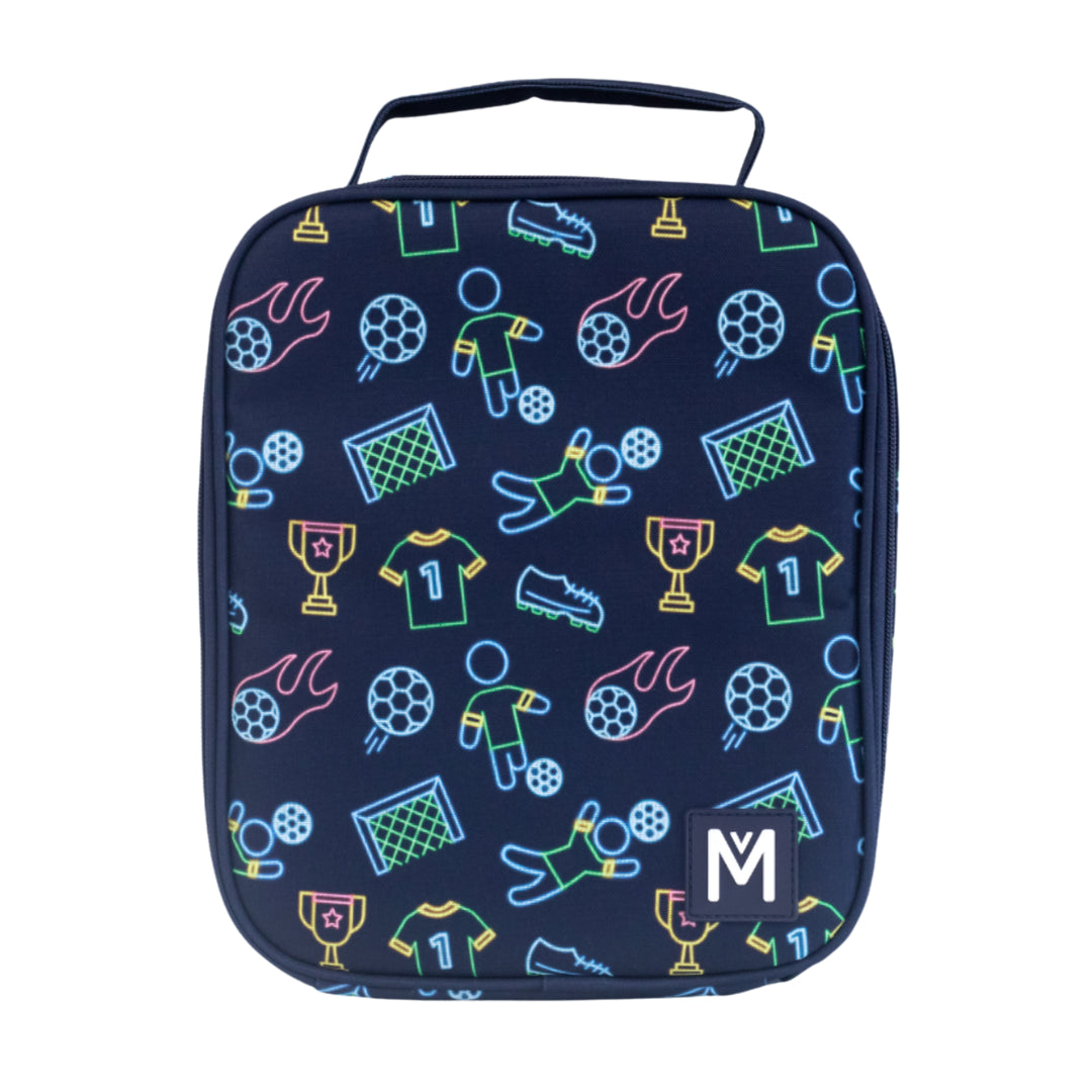 MontiiCo Lunch Bag/Cool Bag Large - 30x25x10cm - Goal Keeper