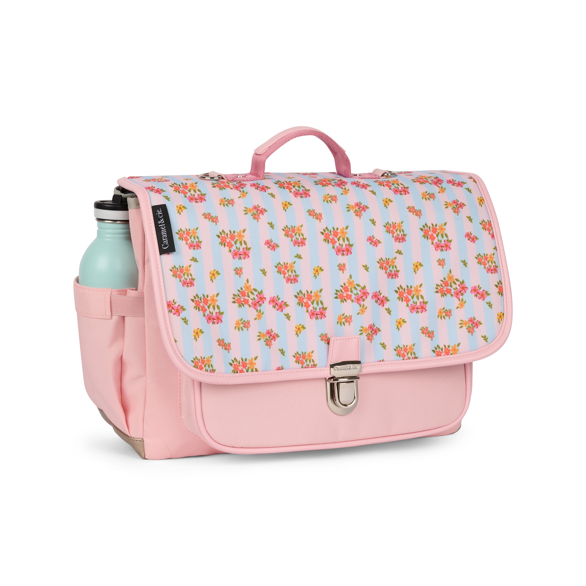 Caramel &amp; Cie Cartable/Cartable Papillon - Bleu