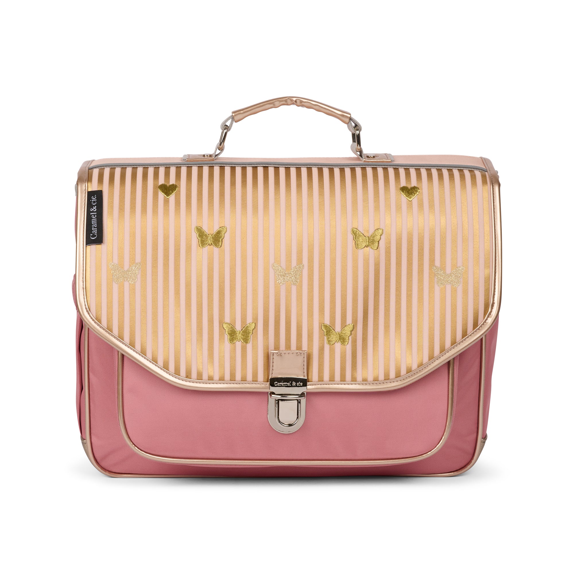 Caramel &amp; Cie Bookbag/Schoolbag Butterfly - Blue