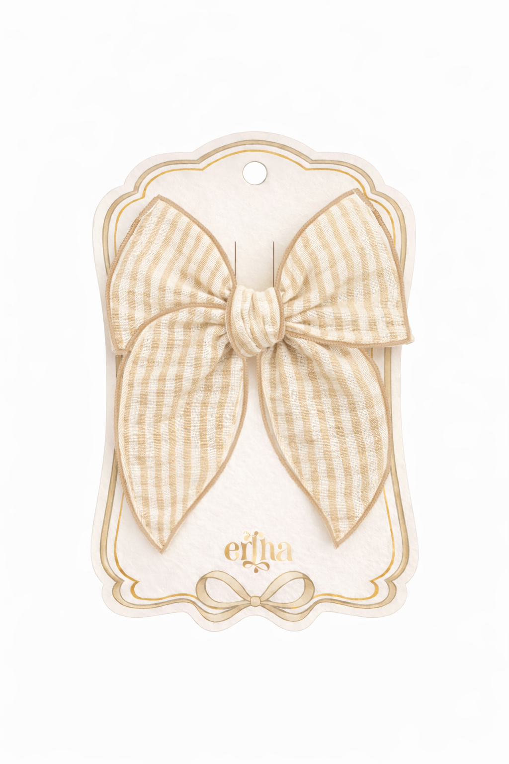 Mrs Ertha Fable Haarclip With Strik - Olive