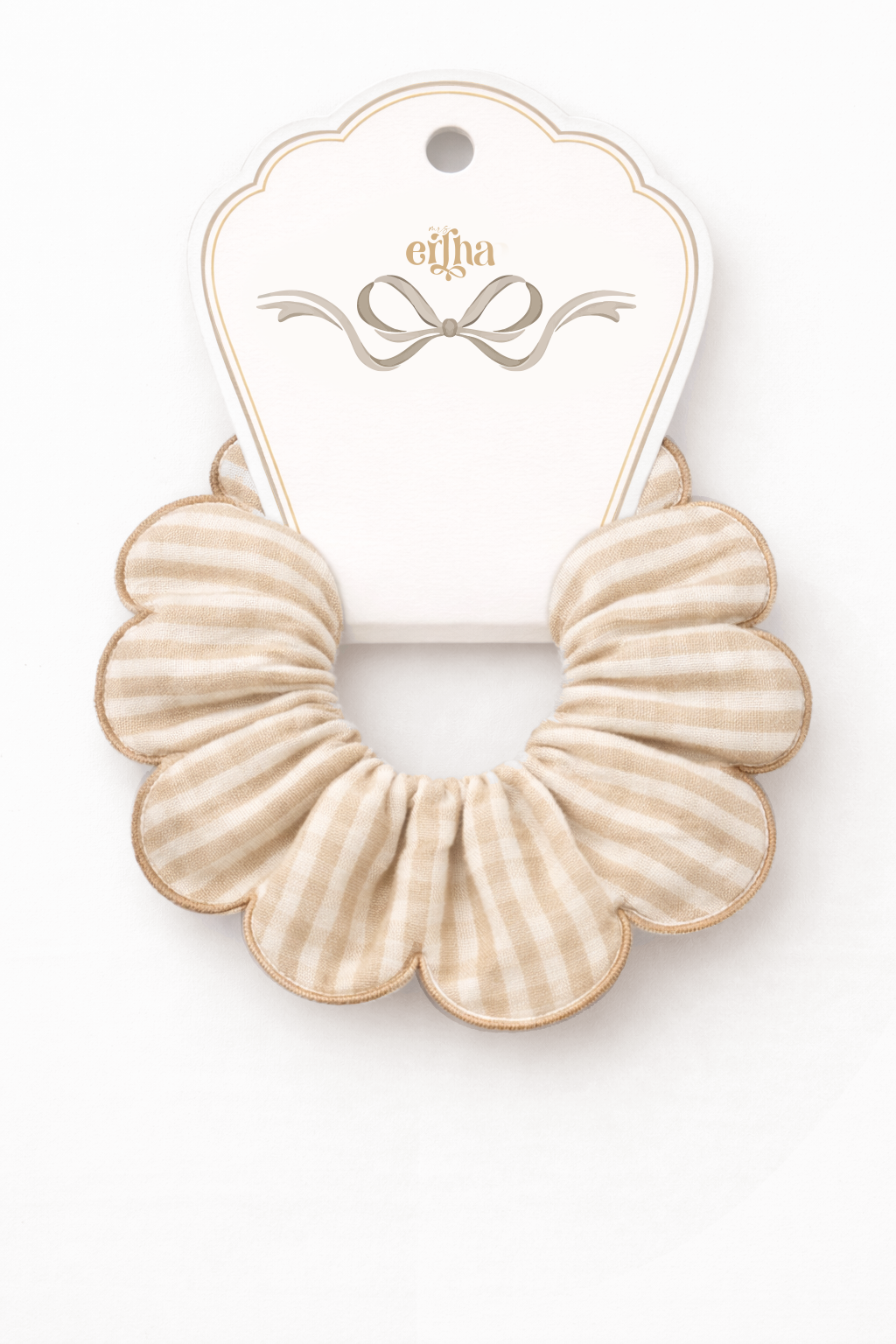 Mrs Ertha Scrunchies - Toffee Lines