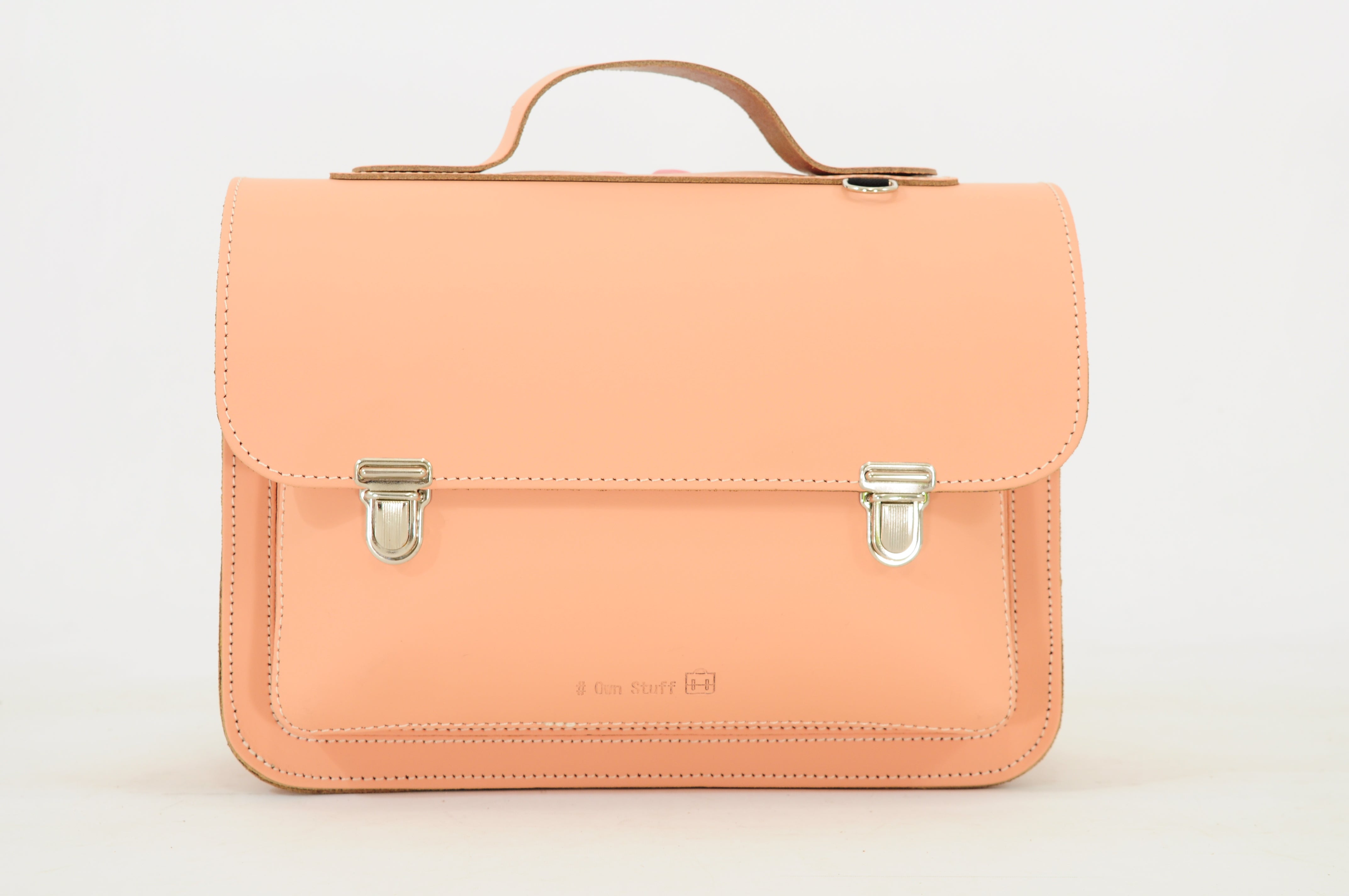 Cartable en Cuir Own Stuff École Primaire - Laqué Terra Rose