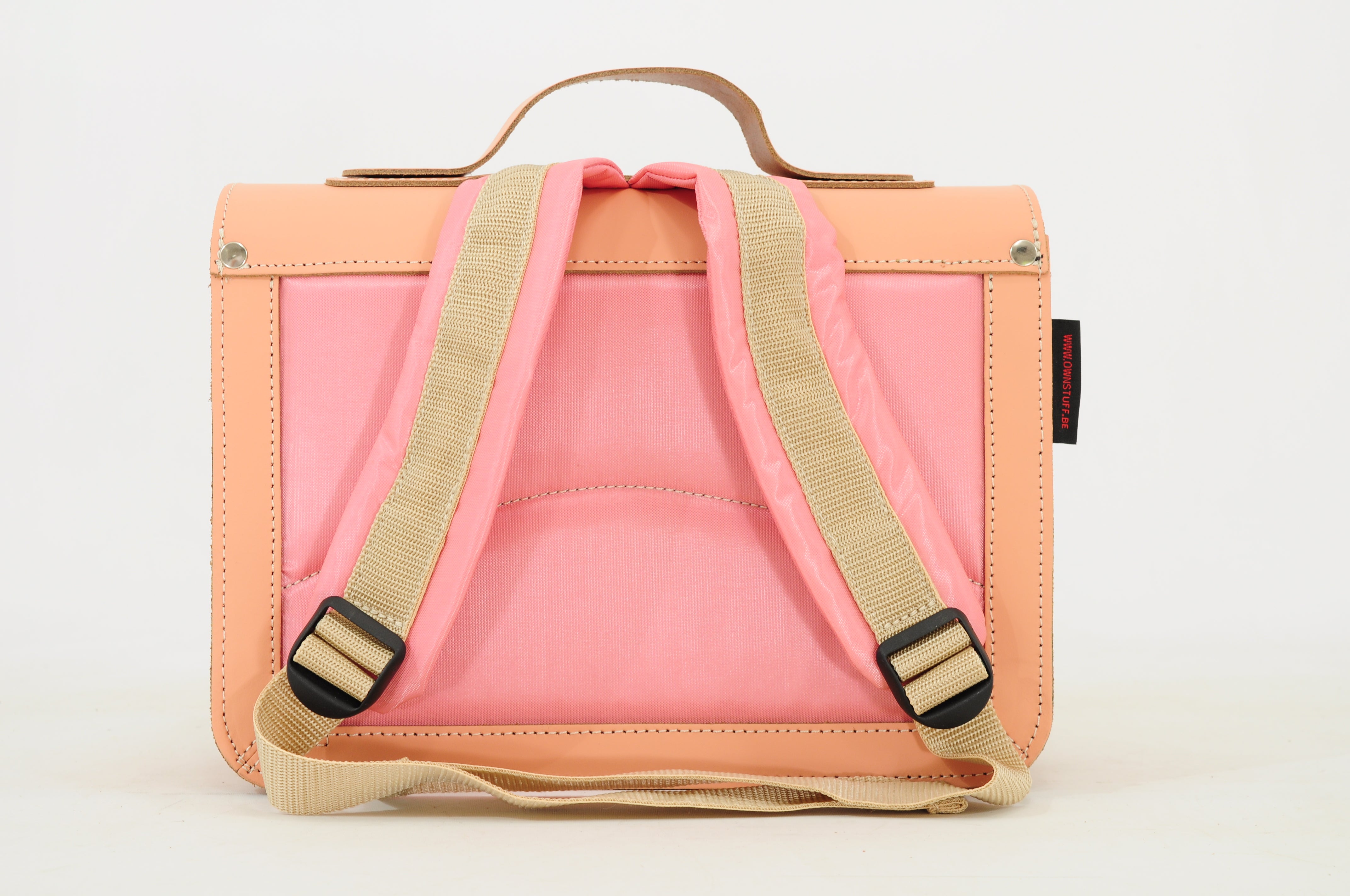Cartable en Cuir Own Stuff École Primaire - Laqué Terra Rose
