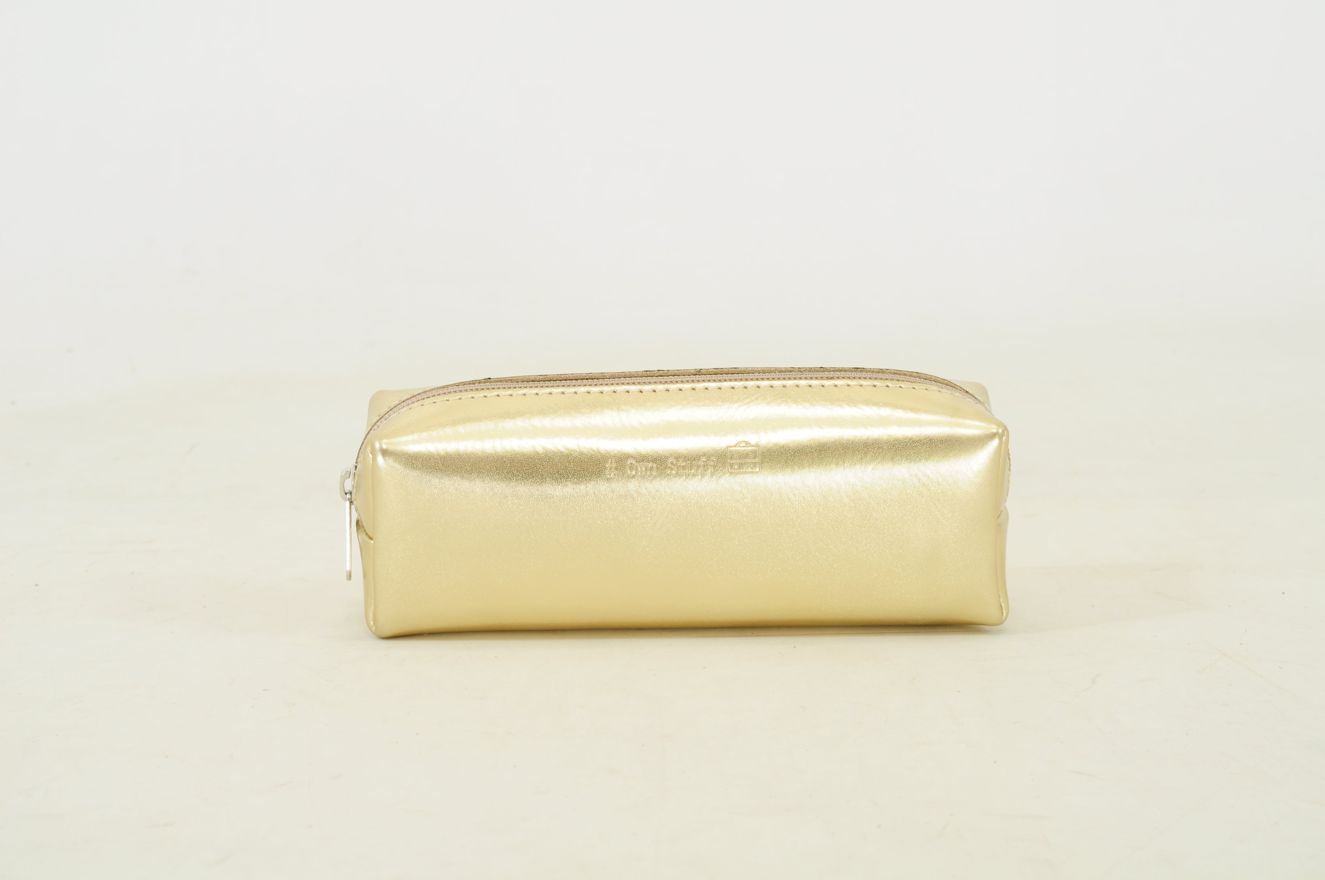 Own stuff Leren pennenzak / pennenetui - Gold