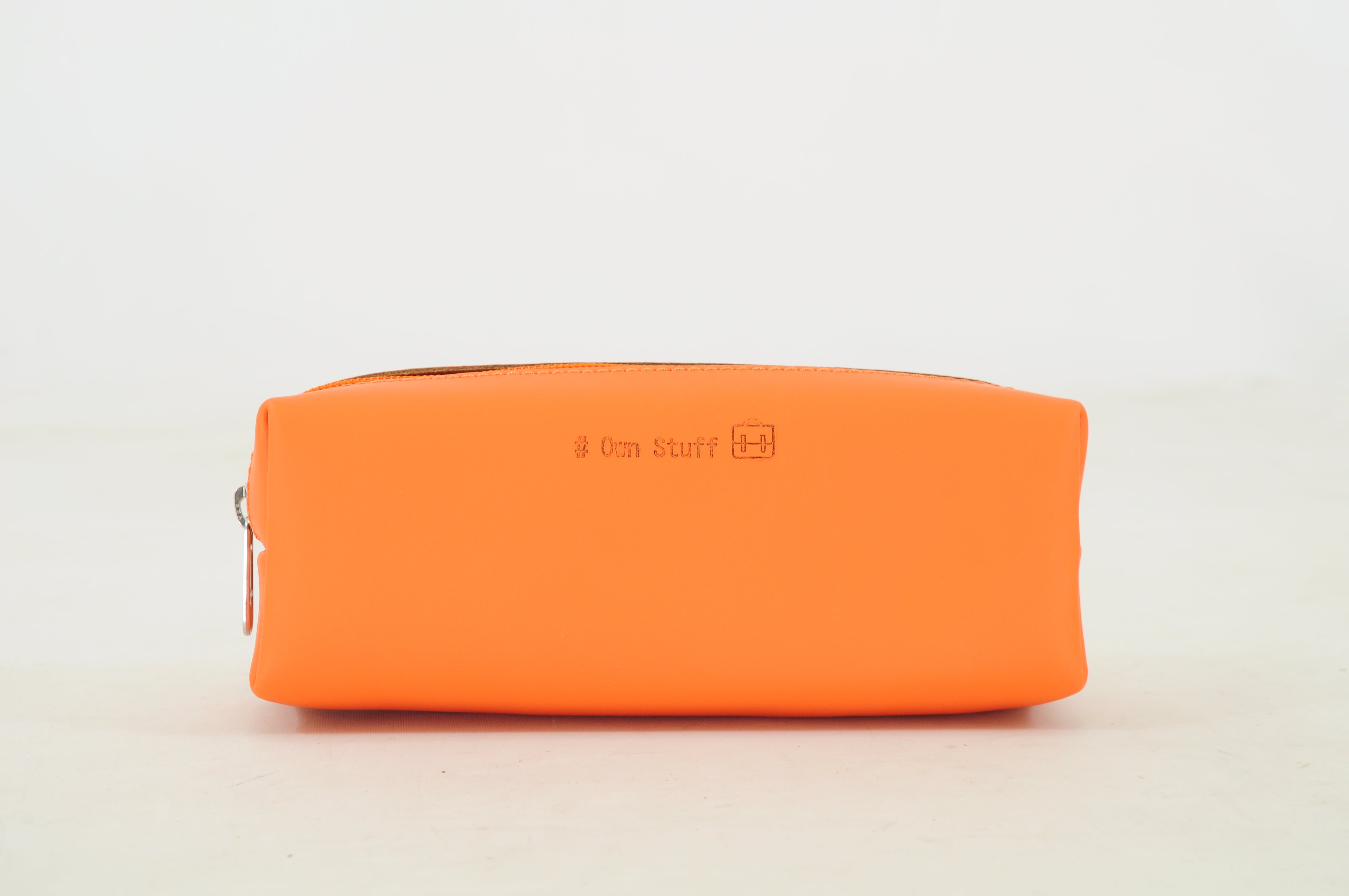 Own stuff Leren pennenzak / pennenetui - Orange